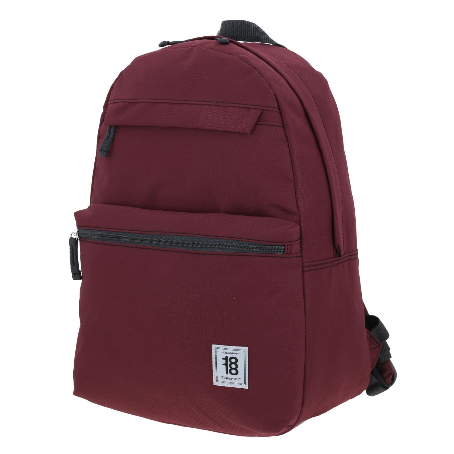 Mochila juvenil magenta 1818 by Chenson con doble bolsillo frontal 2