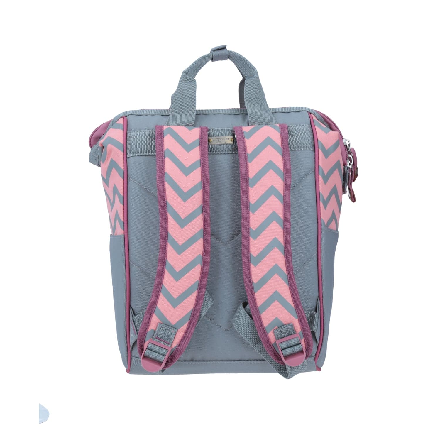 Mochila Escolar Juvenil 1818 by Chenson Gris con Porta Laptop 3