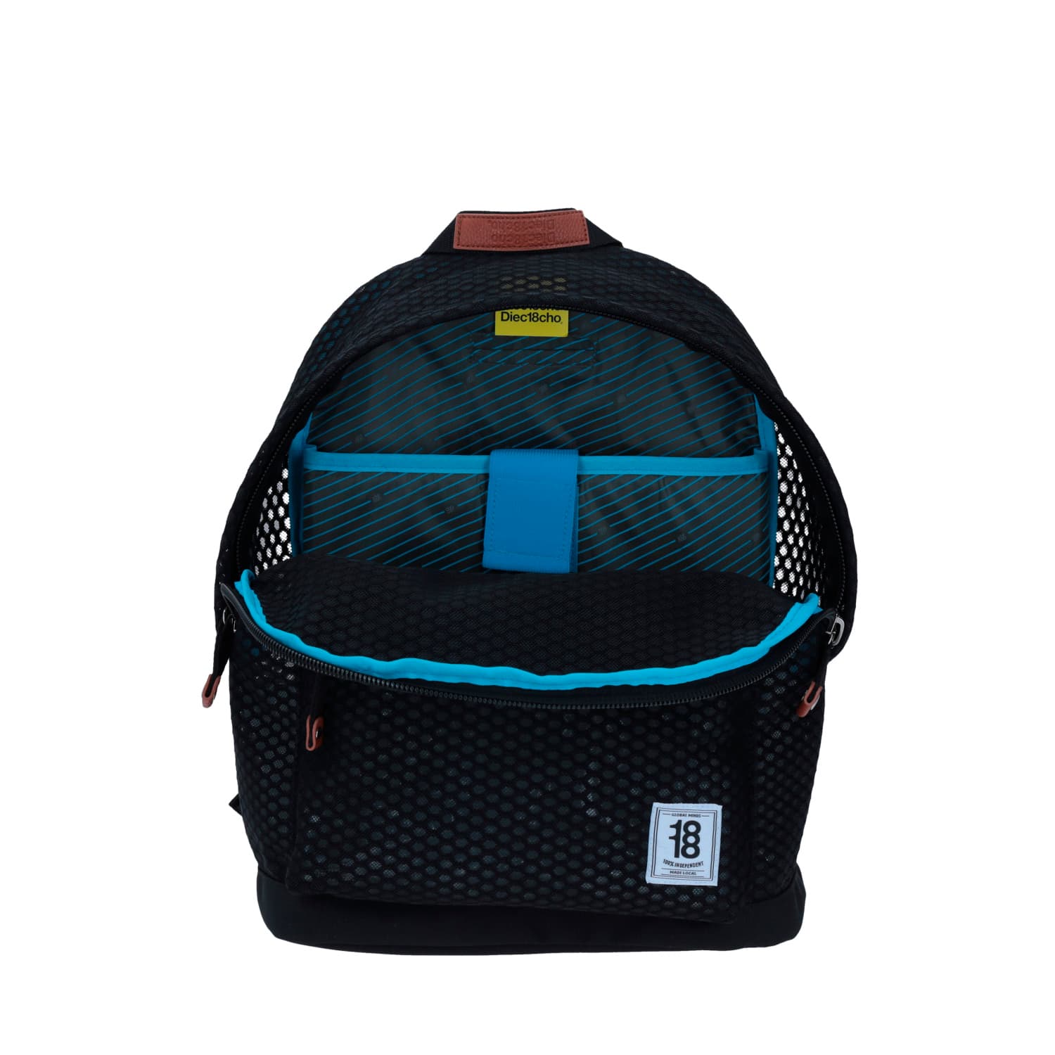 Mochila juvenil 1818 by Chenson negra con porta laptop 13" 5