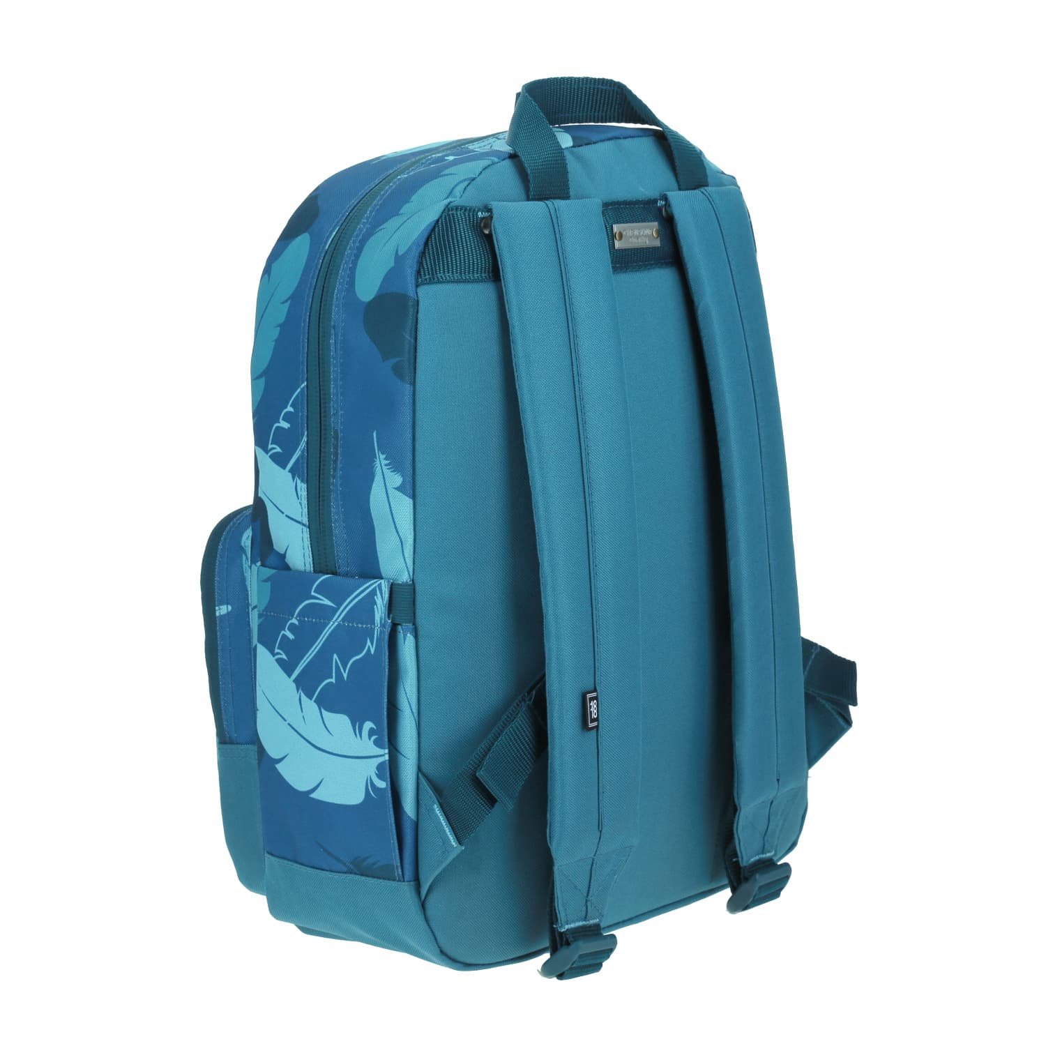 Mochila escolar juvenil 1818 by Chenson verde con amplio compartimento 4