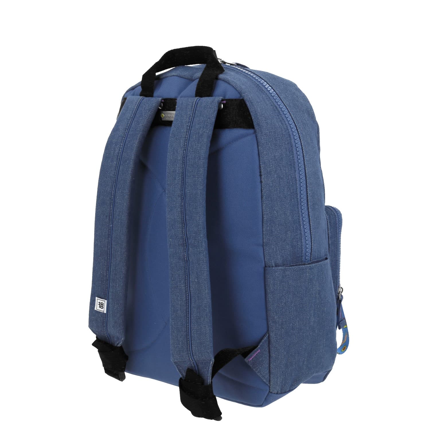 Mochila juvenil 1818 by Chenson azul con porta laptop y organizador 5