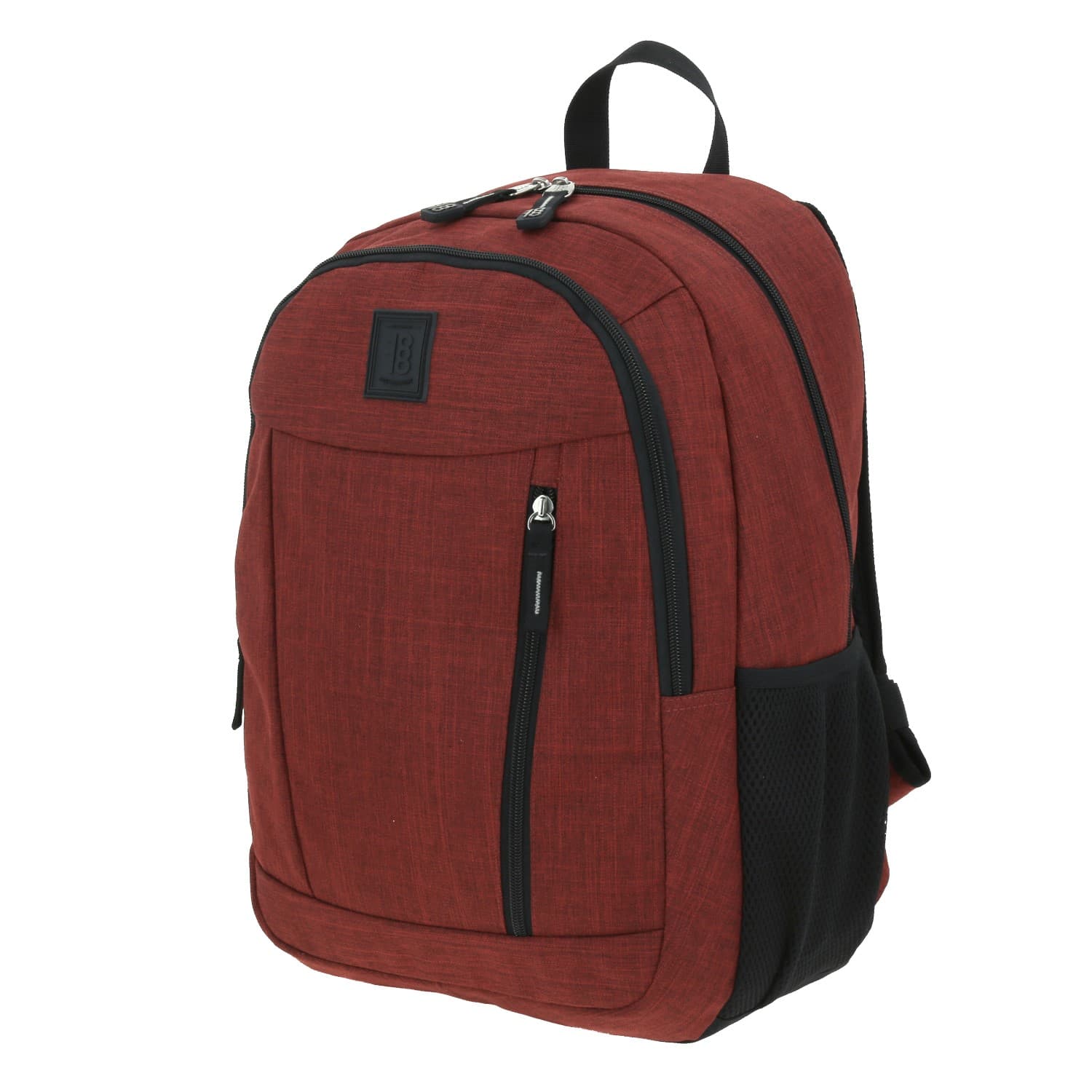 Mochila juvenil 1818 by Chenson magenta con porta laptop y amplios compartimentos 2