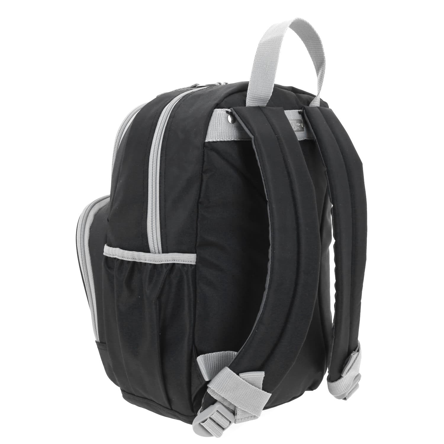 Mochila escolar juvenil 1818 by Chenson negra con amplio espacio 3