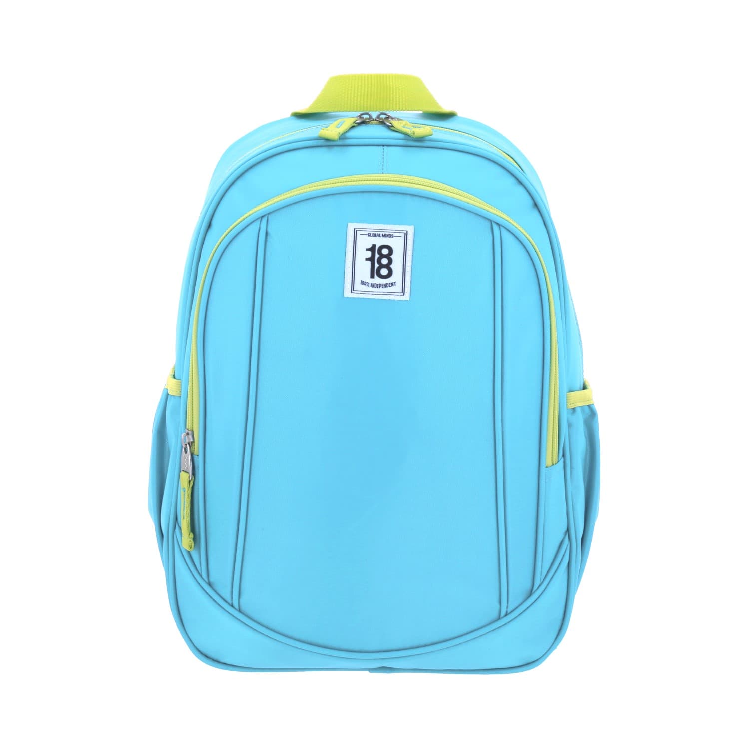 Mochila escolar juvenil 1818 by Chenson turquesa con amplio compartimento