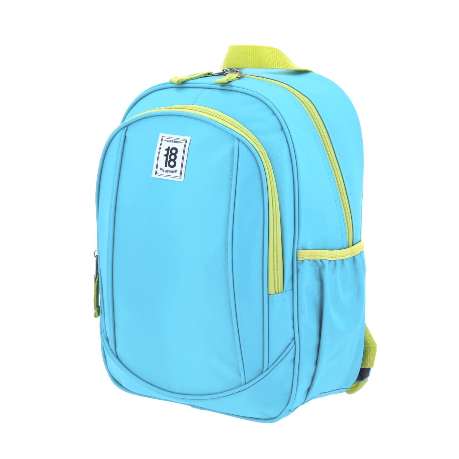 Mochila escolar juvenil 1818 by Chenson turquesa con amplio compartimento 2