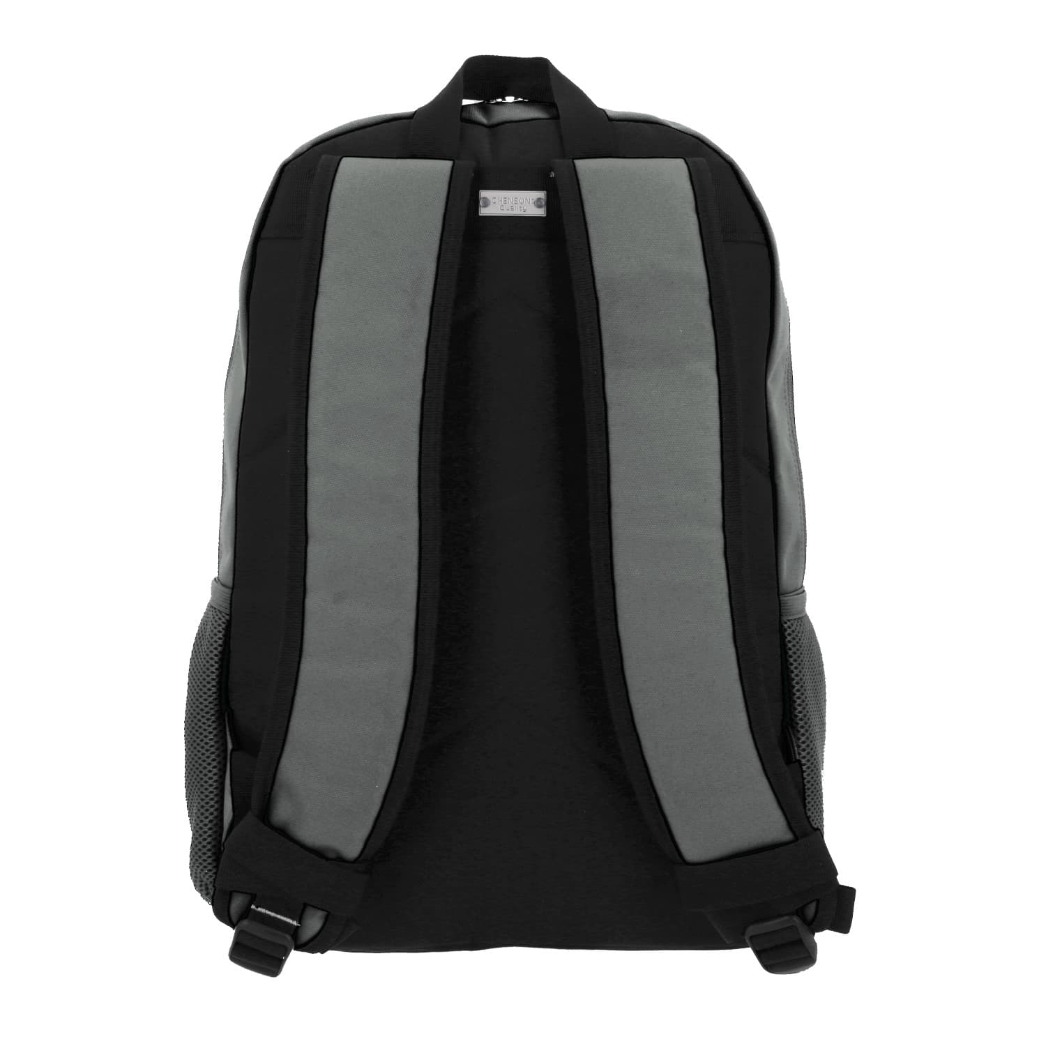 Mochila escolar juvenil 1818 by Chenson Gris con amplio compartimento 4