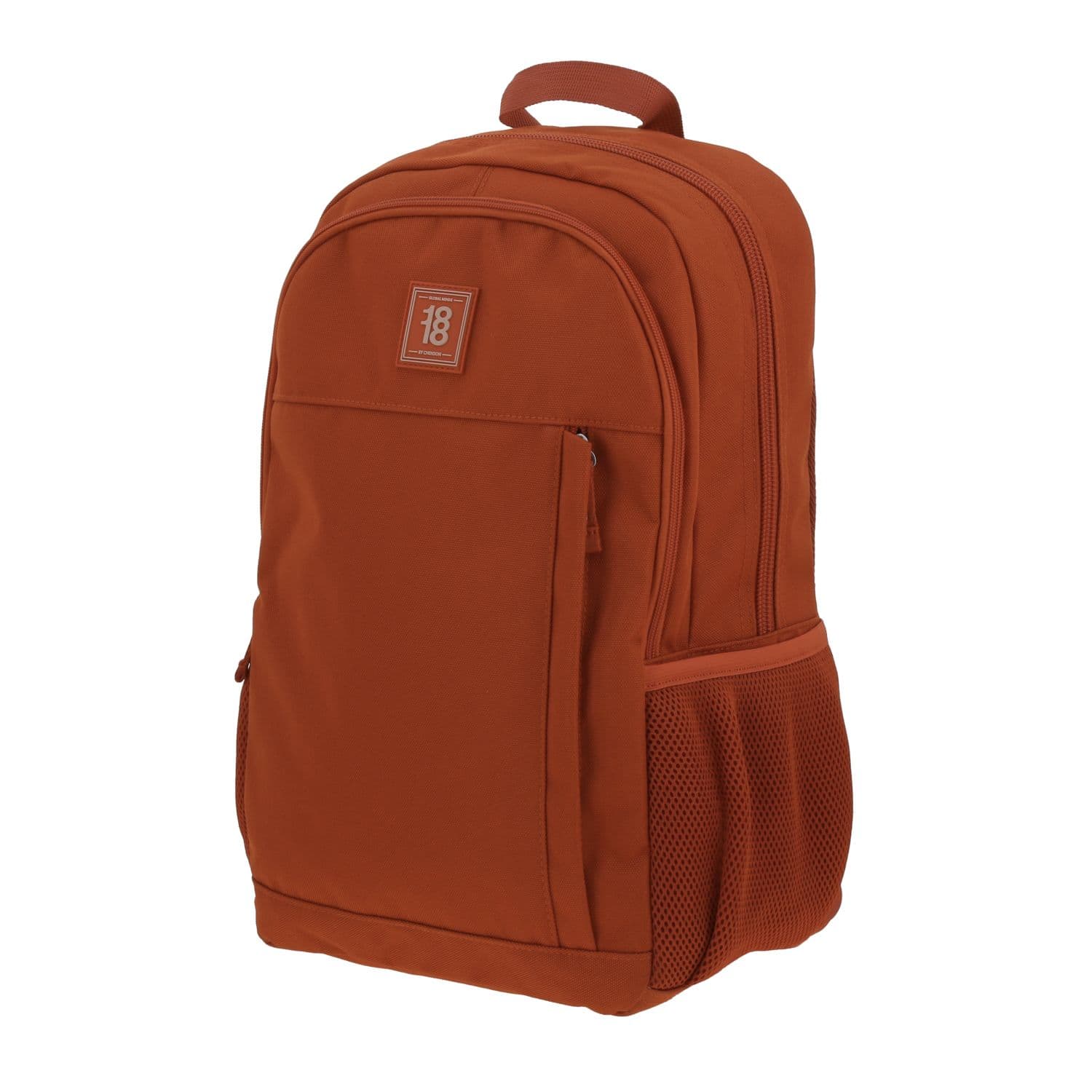 Mochila juvenil naranja 1818 by Chenson con amplio compartimento 2