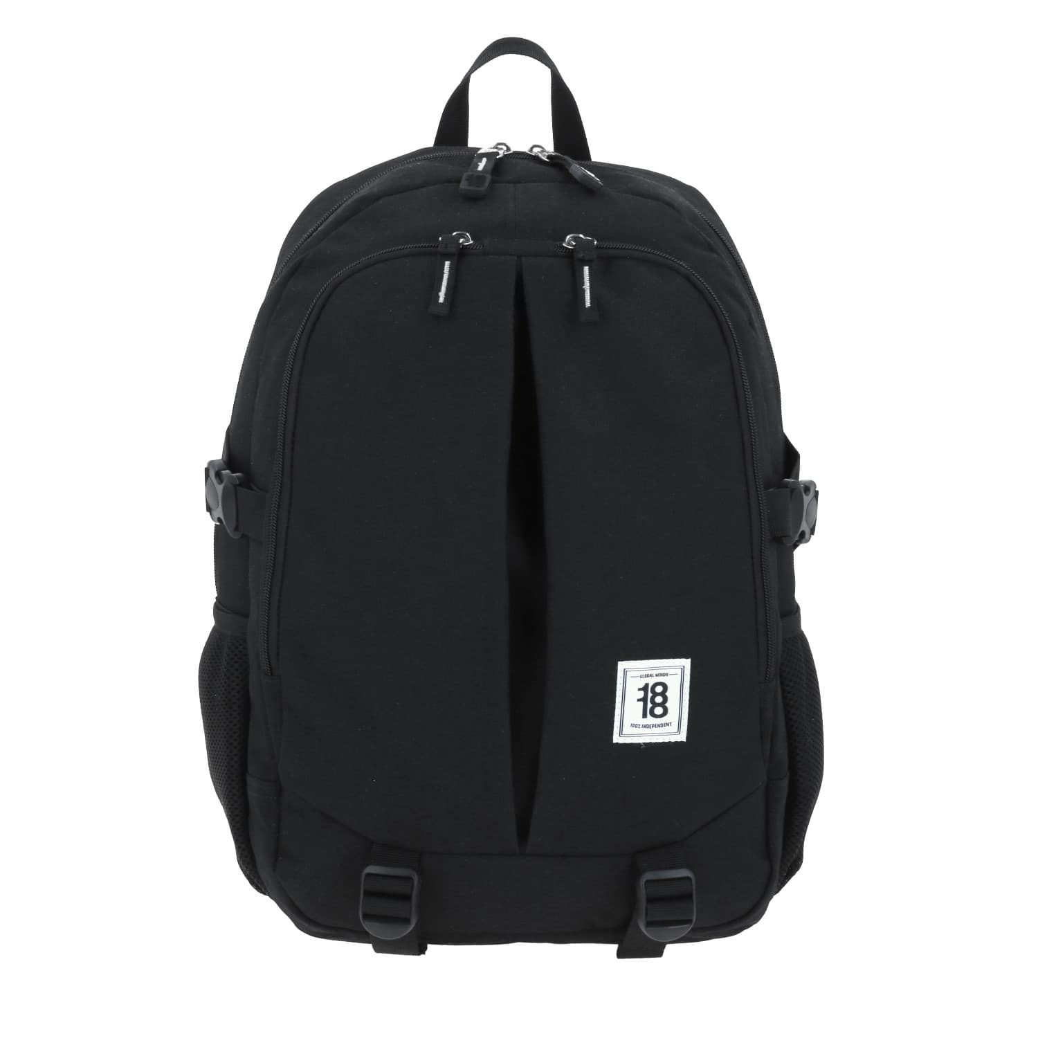 Mochila juvenil 1818 by Chenson negra con amplio compartimento