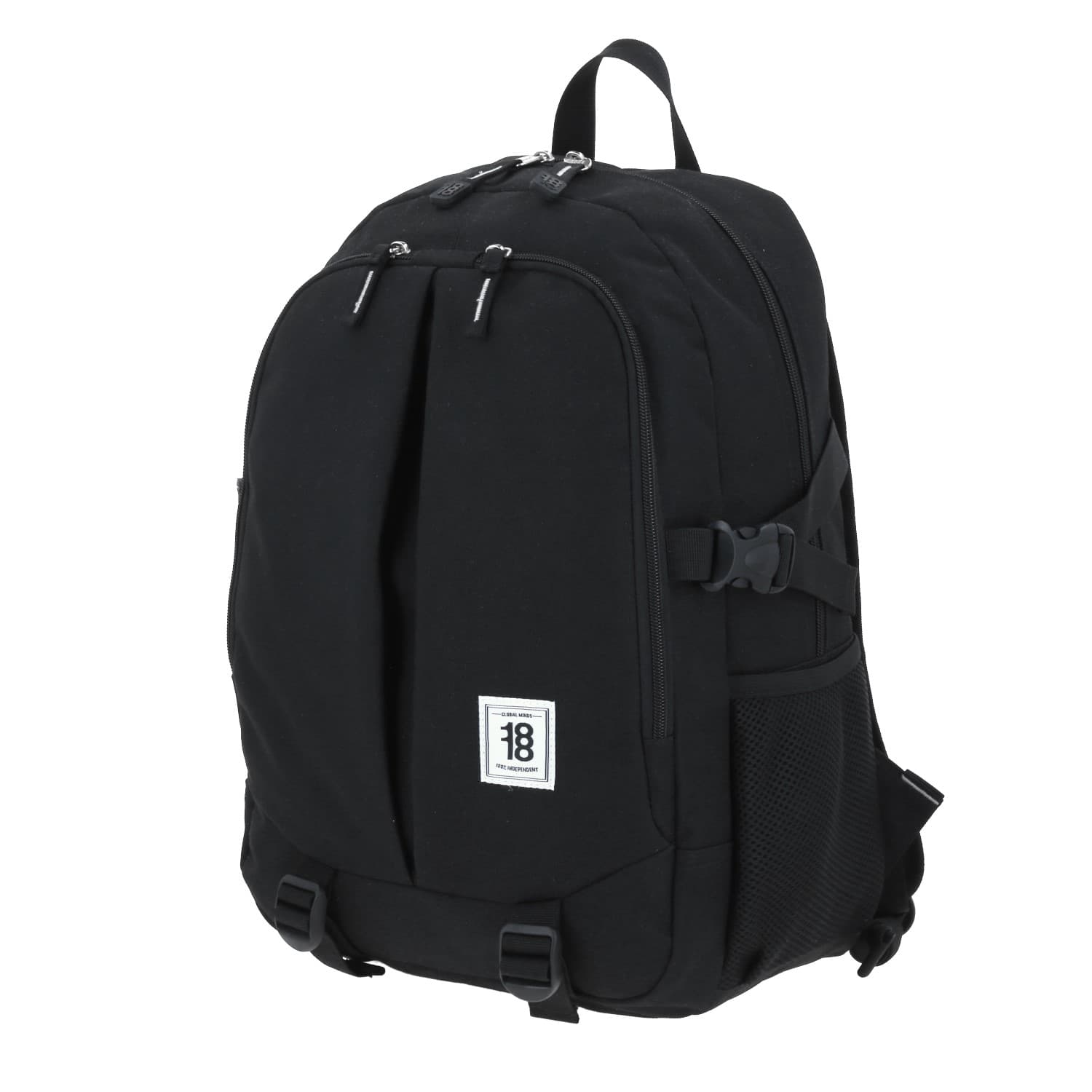 Mochila juvenil 1818 by Chenson negra con amplio compartimento 2