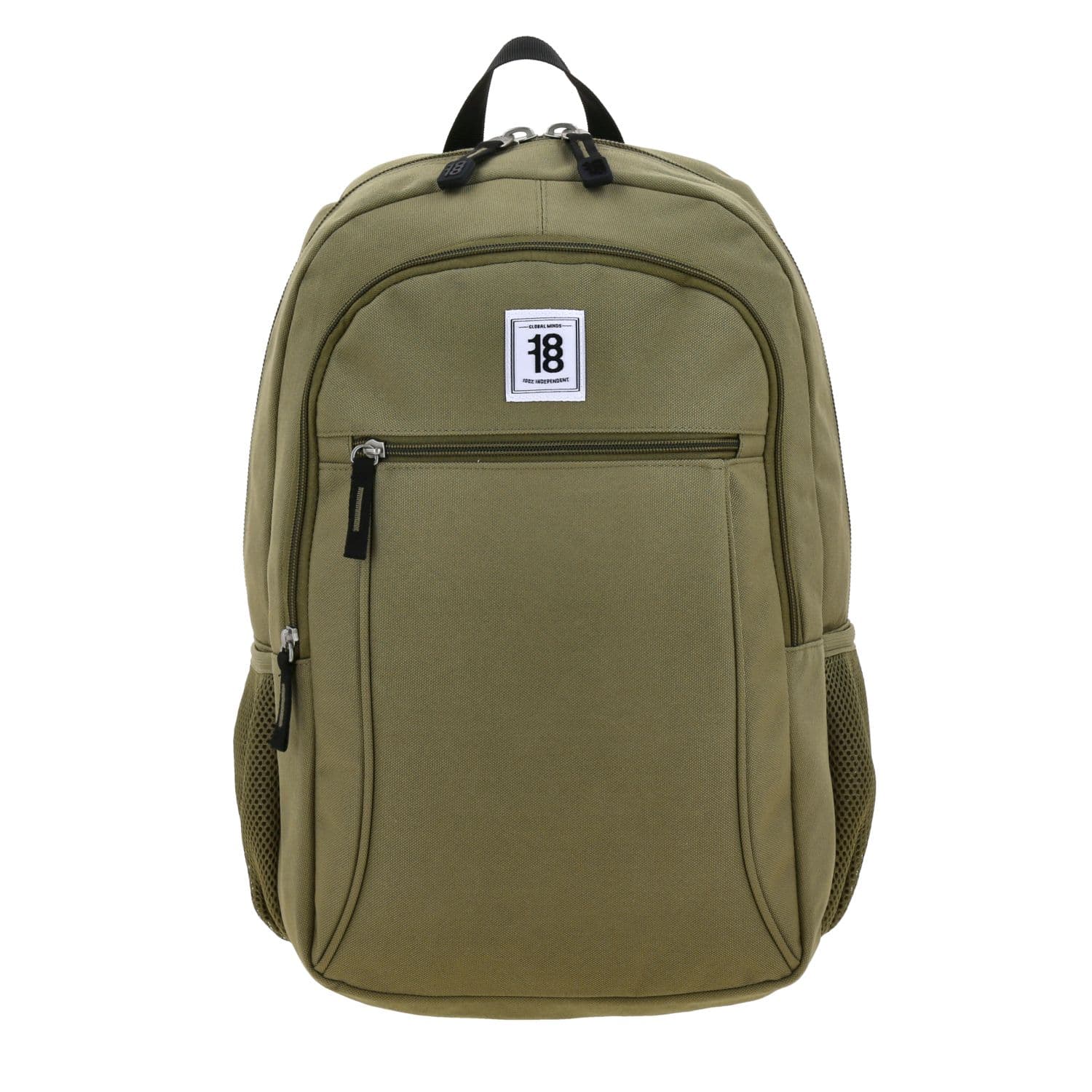 Mochila escolar juvenil 1818 by Chenson Verde Seco con amplio compartimento