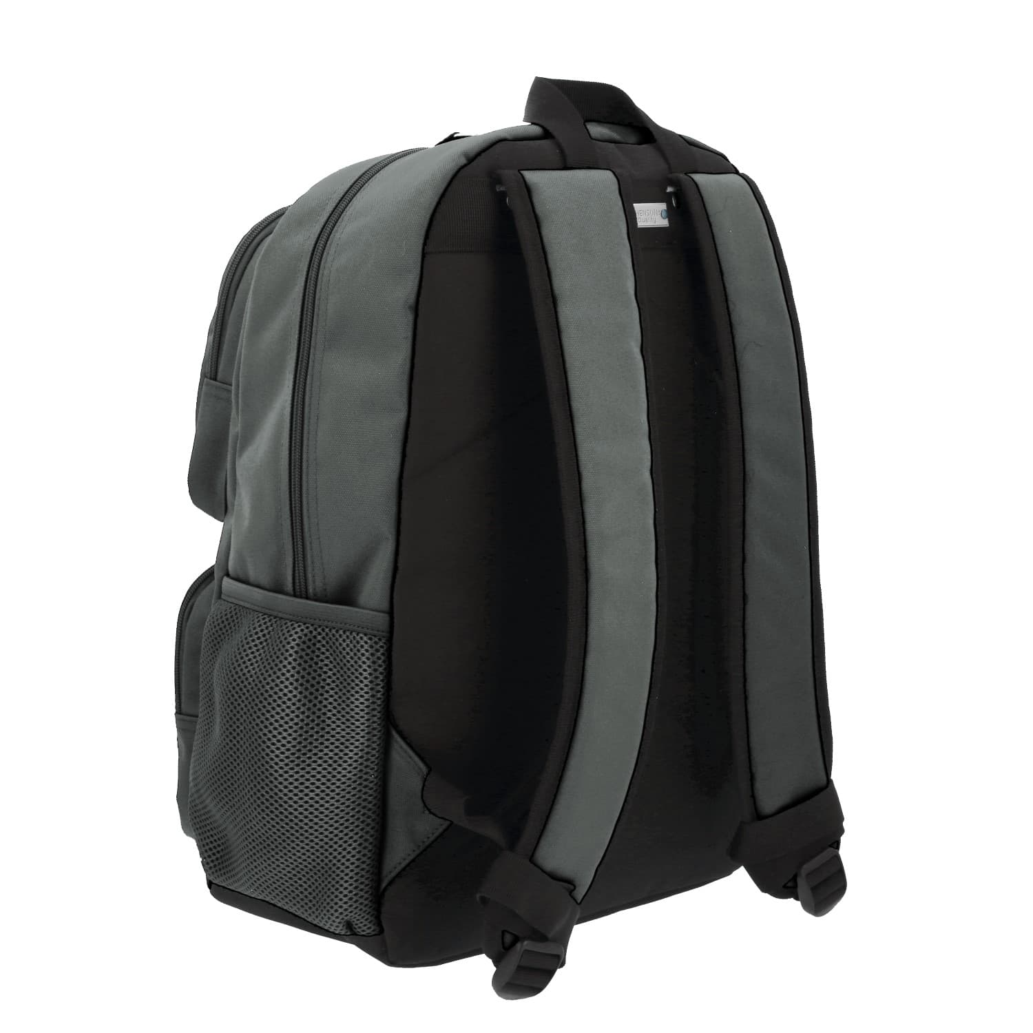 Mochila escolar juvenil 1818 by Chenson gris con amplio espacio 3