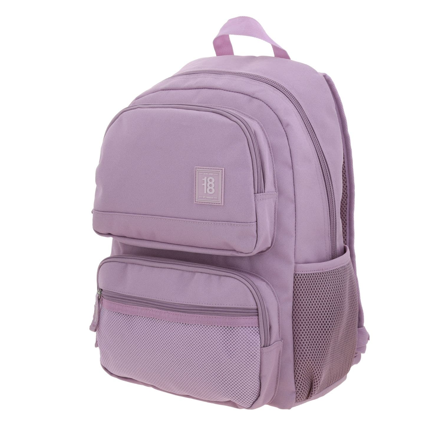 Mochila escolar juvenil 1818 by Chenson rosa con amplio espacio y estilo 2