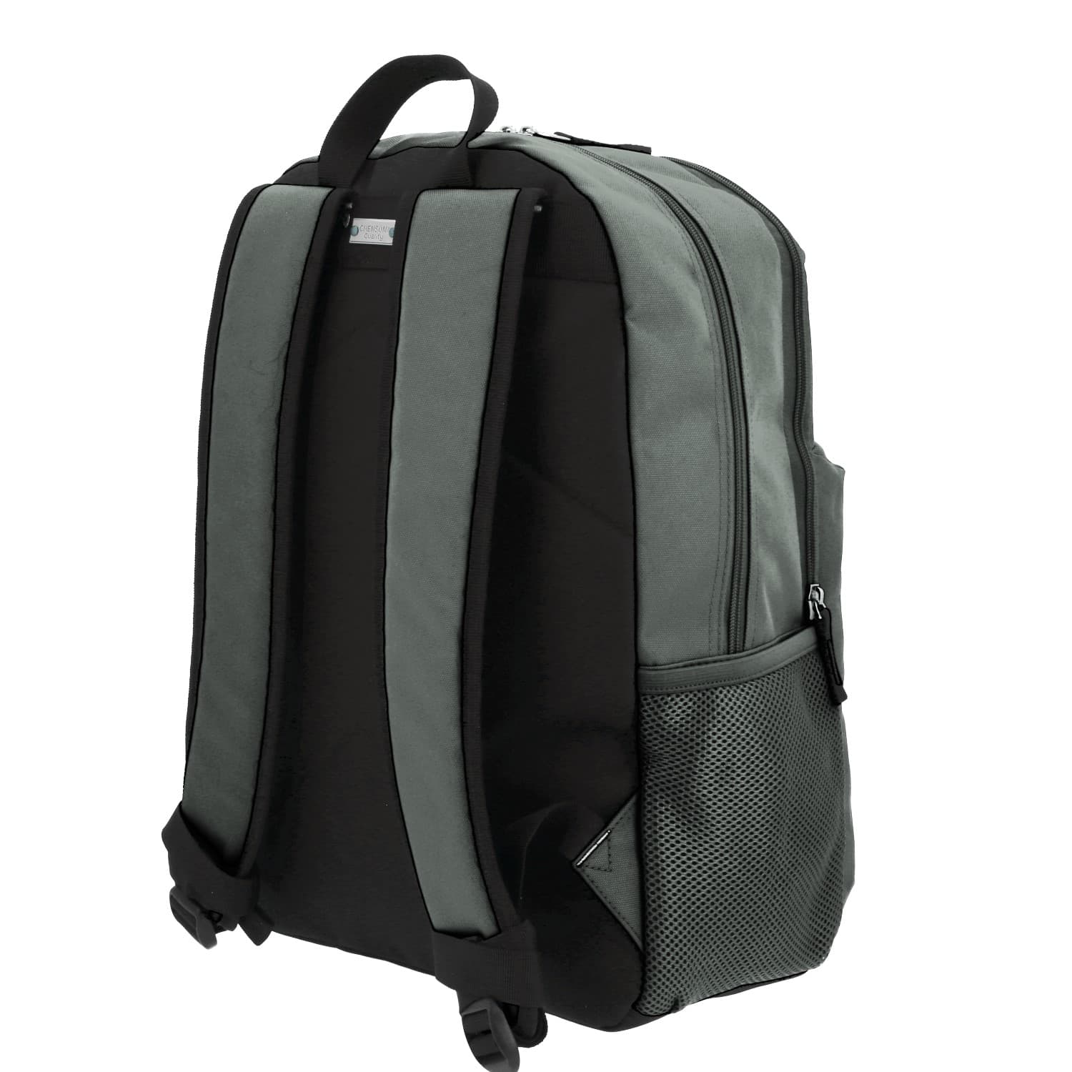 Mochila escolar juvenil 1818 by Chenson Gris con amplio compartimento 5