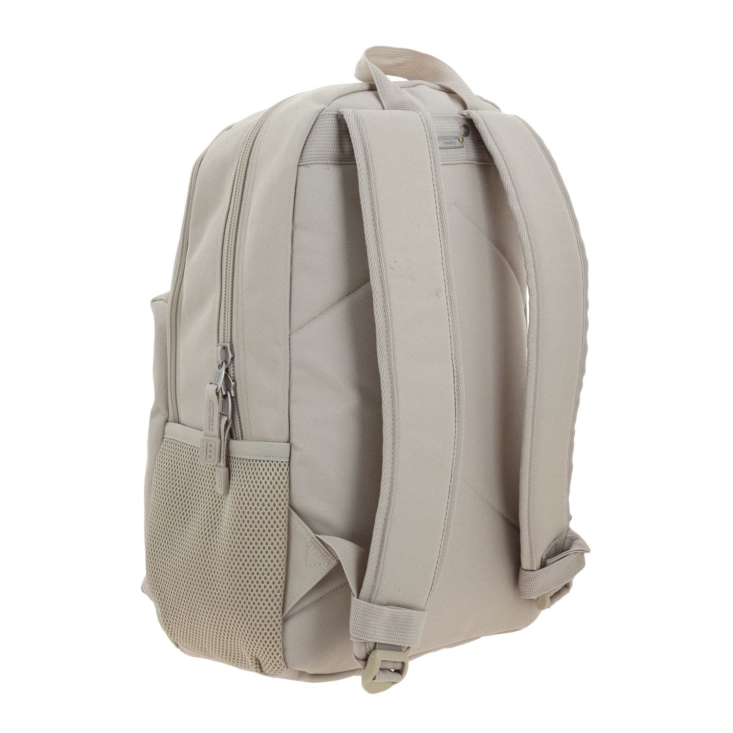 Mochila escolar juvenil 1818 by Chenson beige con amplio compartimento 3