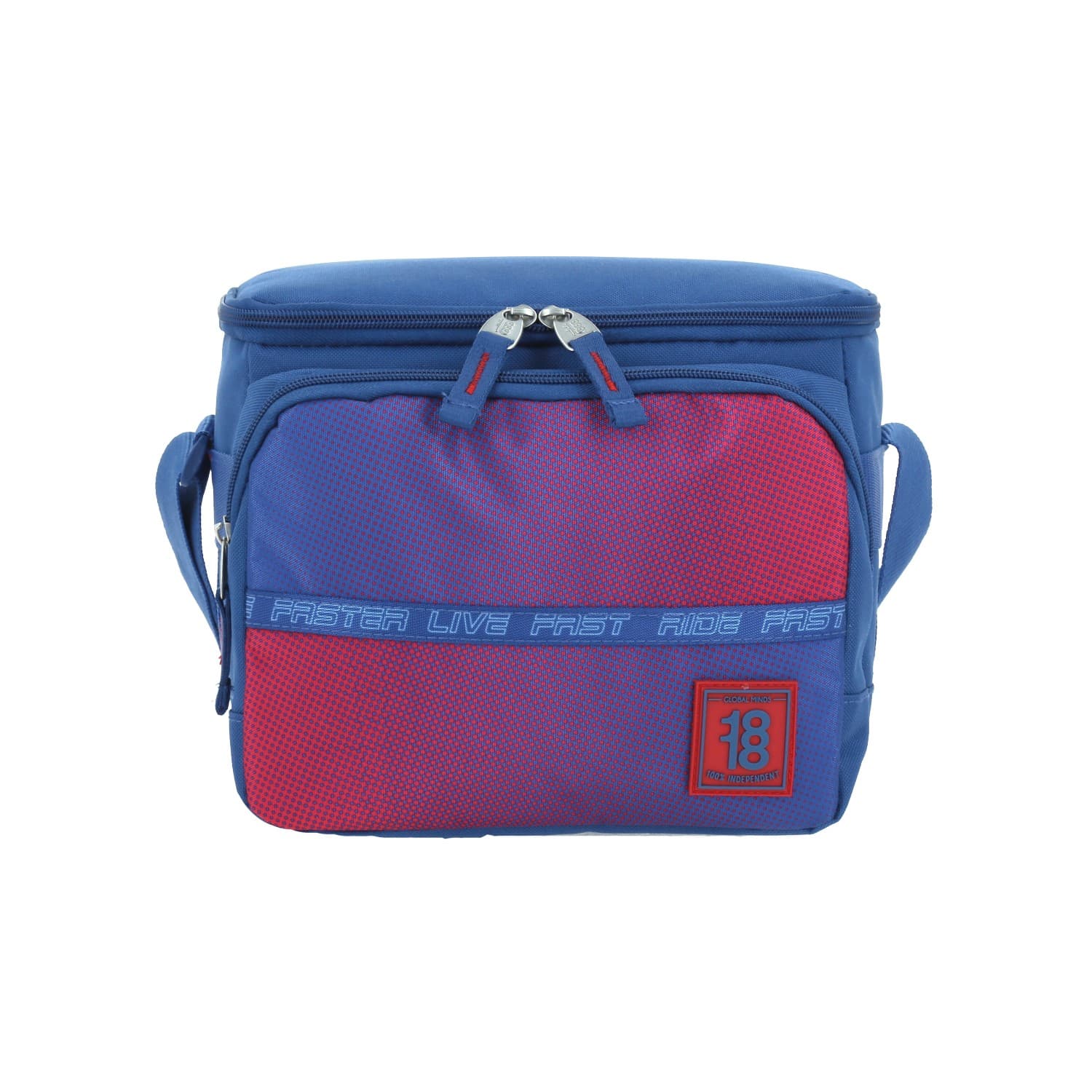 Lonchera escolar térmica 1818 by Chenson azul con amplio compartimento