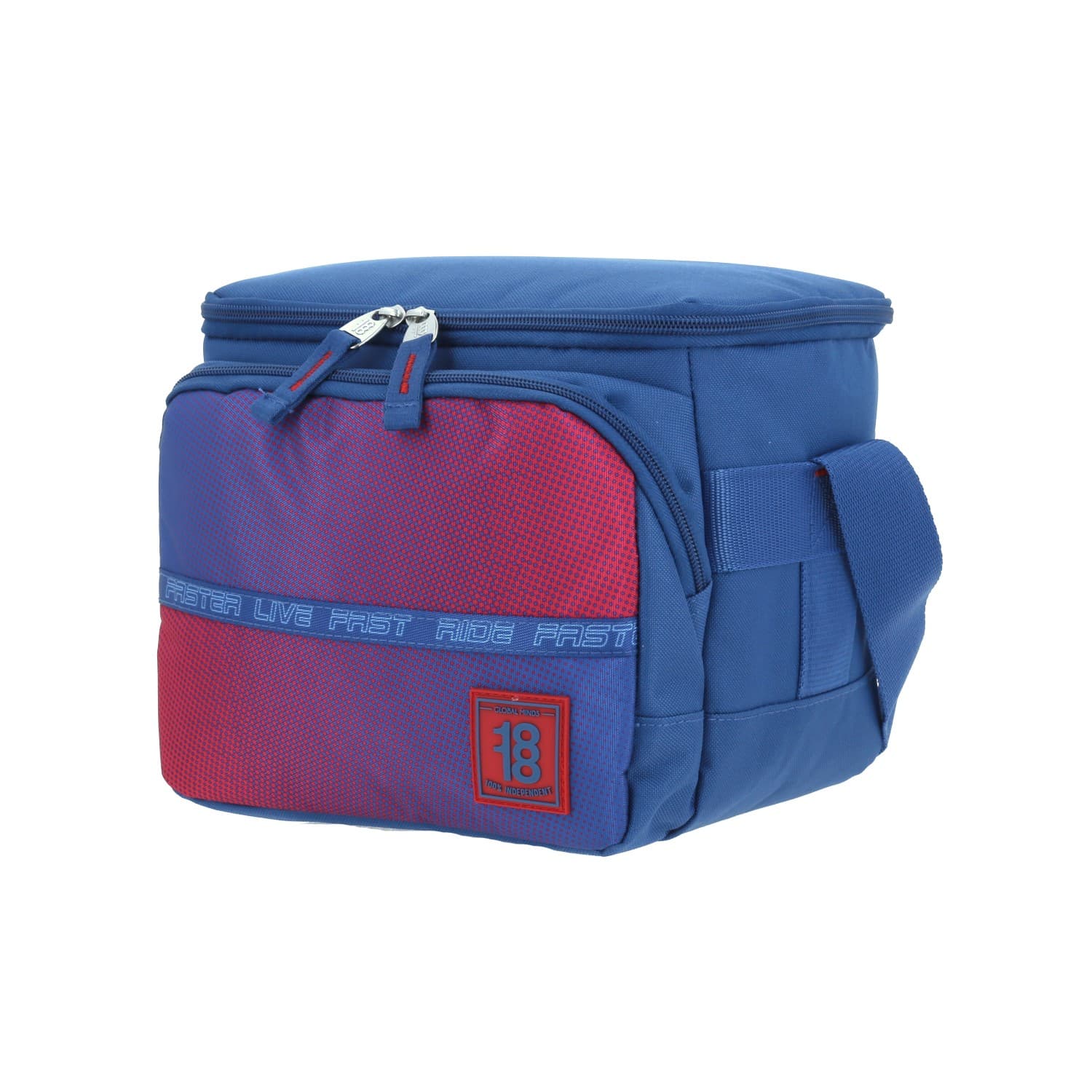 Lonchera escolar térmica 1818 by Chenson azul con amplio compartimento 2