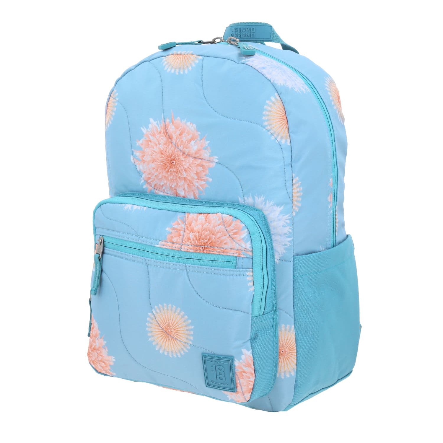 Mochila escolar juvenil 1818 by Chenson azul con amplio compartimento 2
