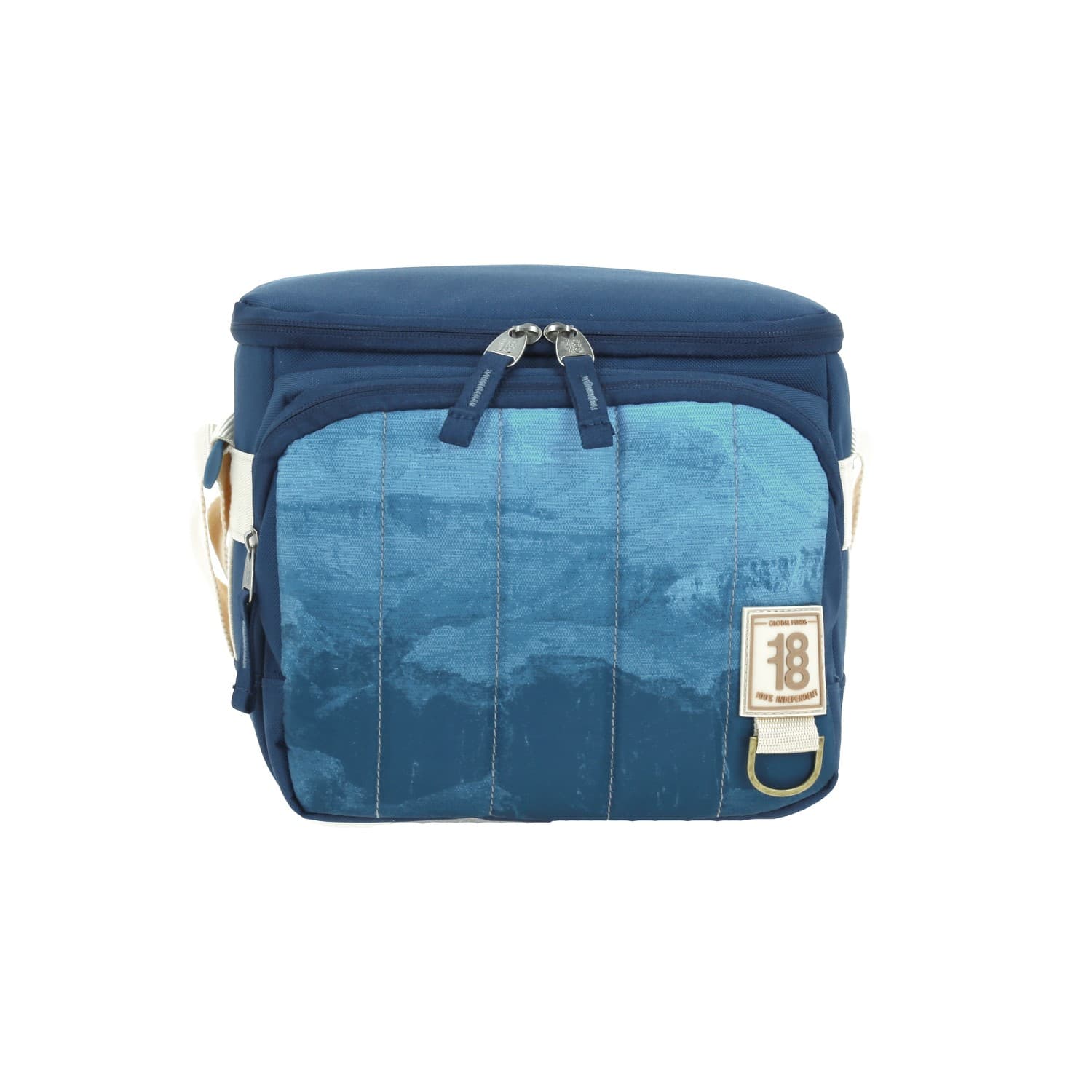 Lonchera escolar térmica 1818 by Chenson azul con compartimento amplio