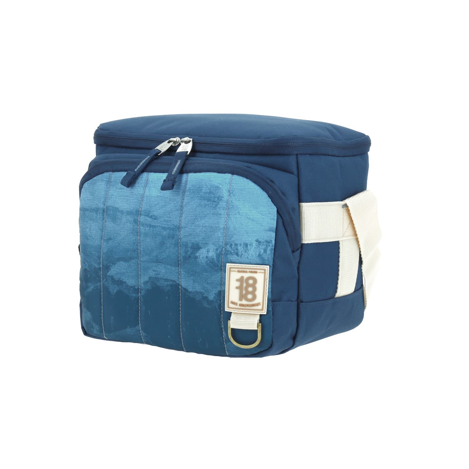 Lonchera escolar térmica 1818 by Chenson azul con compartimento amplio 2