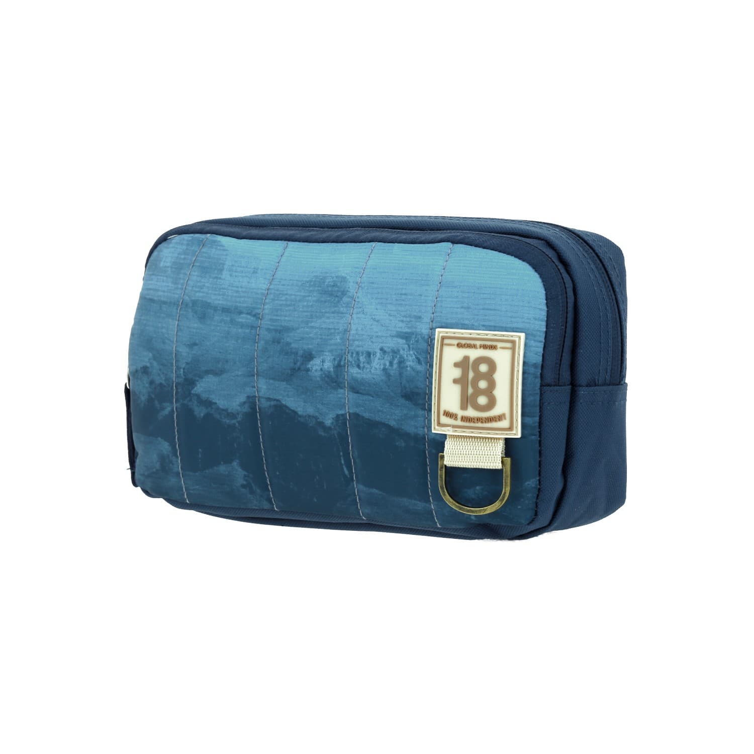 Lapicera escolar juvenil 1818 by Chenson azul con doble compartimento 2