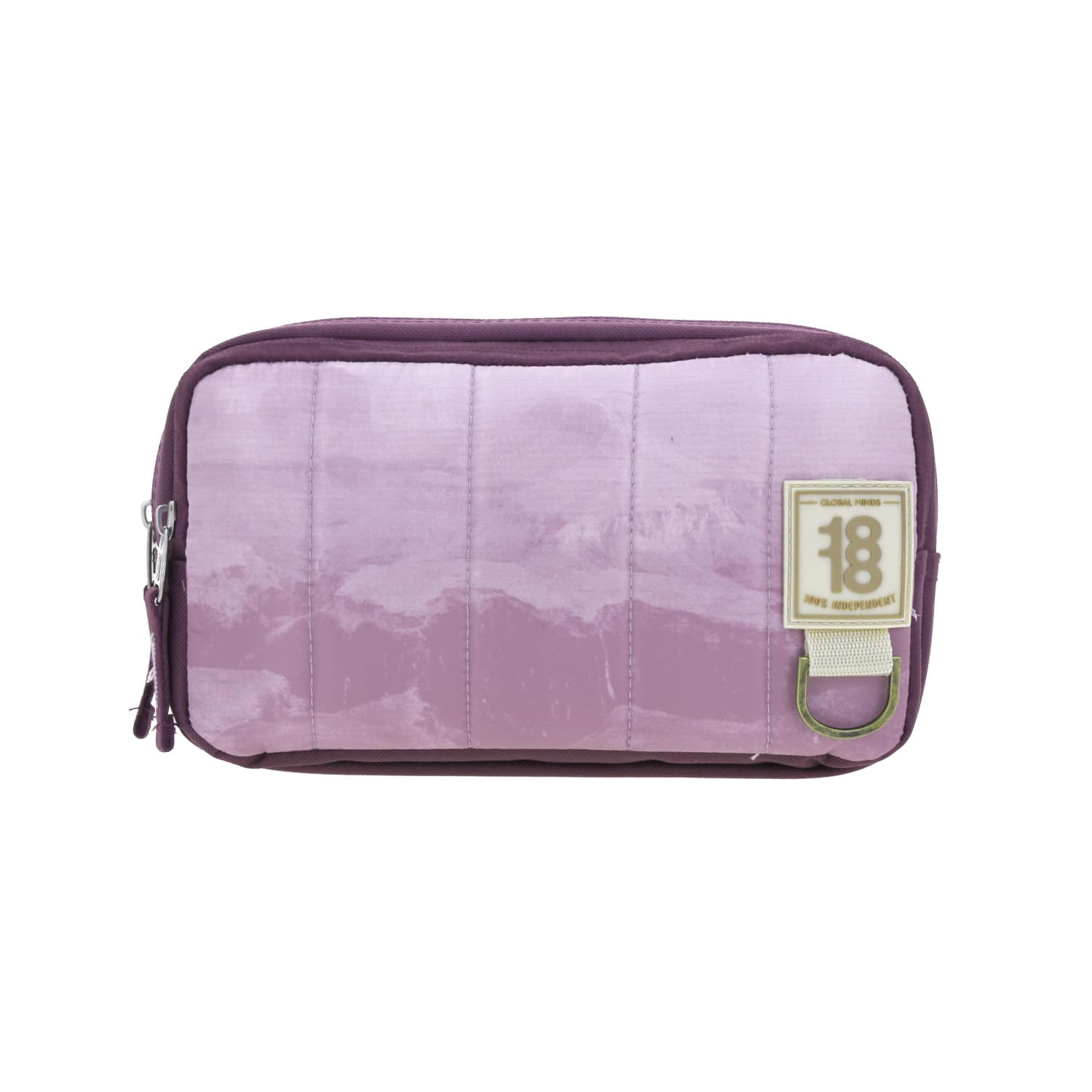 Lapicera escolar rosa 1818 by Chenson con doble compartimento