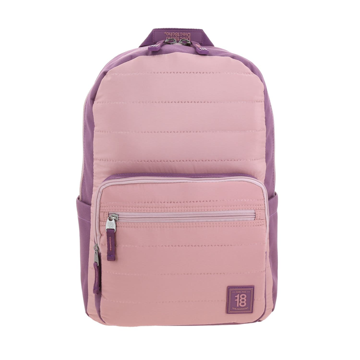 Mochila juvenil rosa 1818 by Chenson con organizador y porta laptop