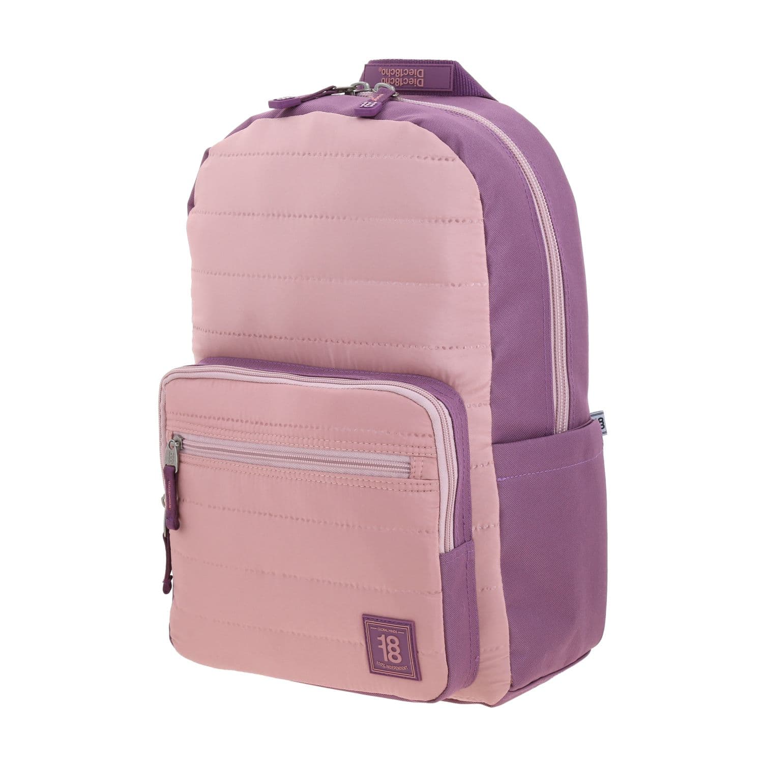 Mochila juvenil rosa 1818 by Chenson con organizador y porta laptop 2