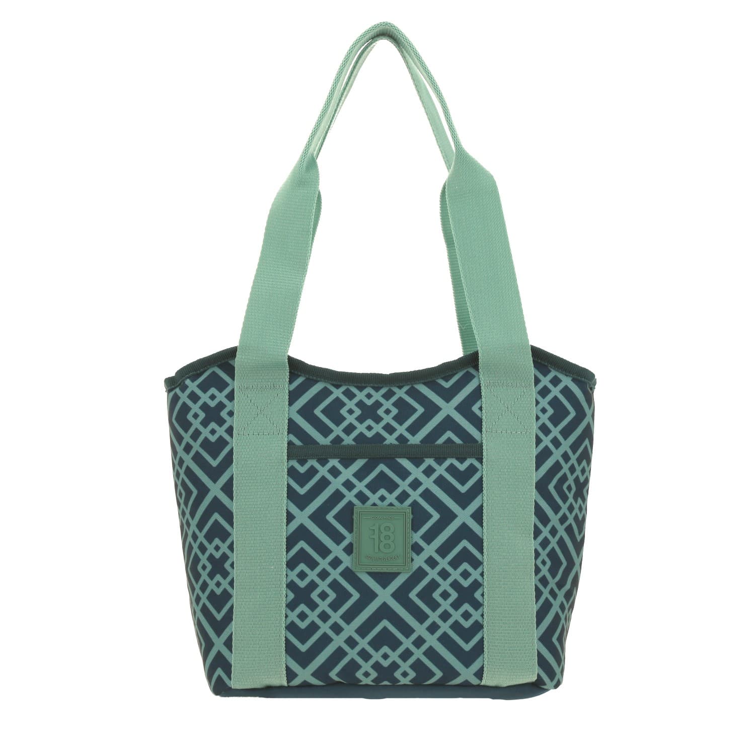 Lonchera escolar térmica 1818 by Chenson color verde para jóvenes