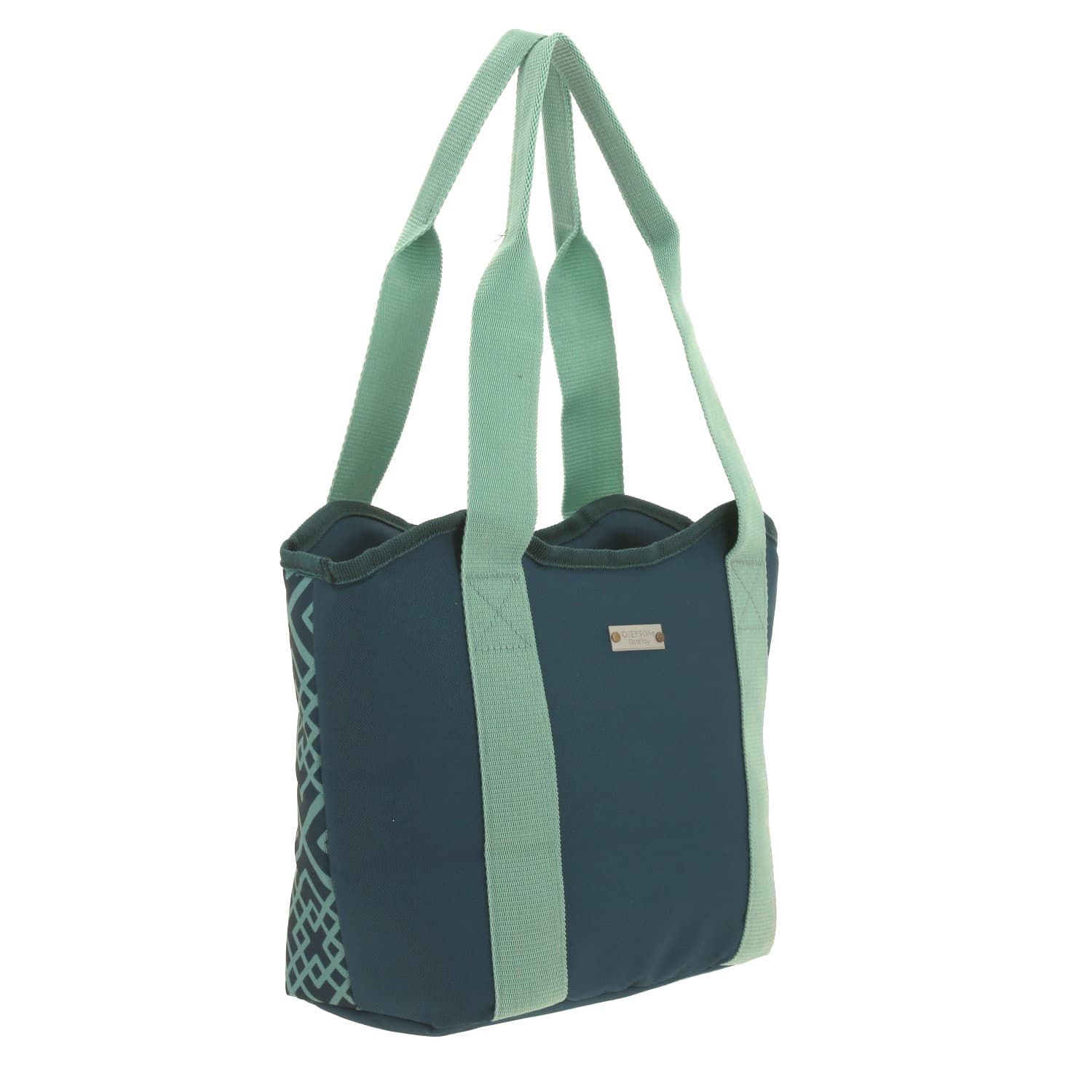 Lonchera escolar térmica 1818 by Chenson color verde para jóvenes 3