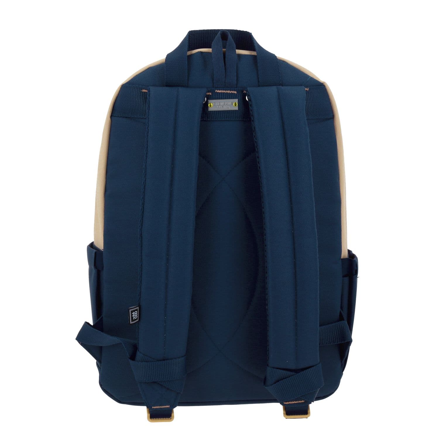 Mochila juvenil 1818 by Chenson beige con compartimento para laptop 4