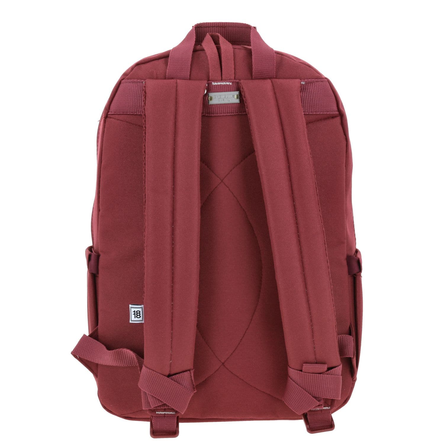 Mochila escolar magenta 1818 by Chenson para jóvenes con porta laptop 4