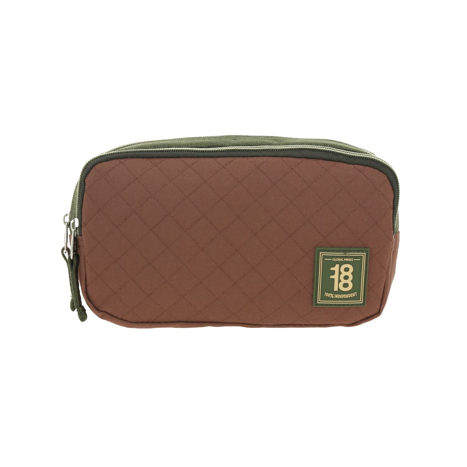 Lapicera juvenil 1818 by Chenson verde seco con doble compartimento