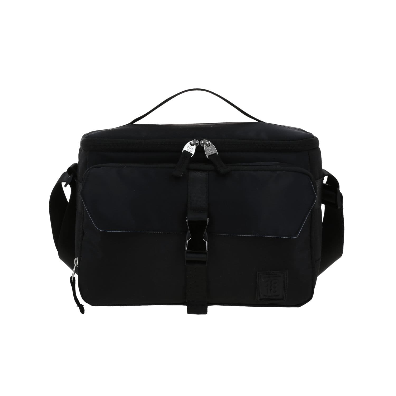 Lonchera escolar térmica 1818 by Chenson color negro para jóvenes