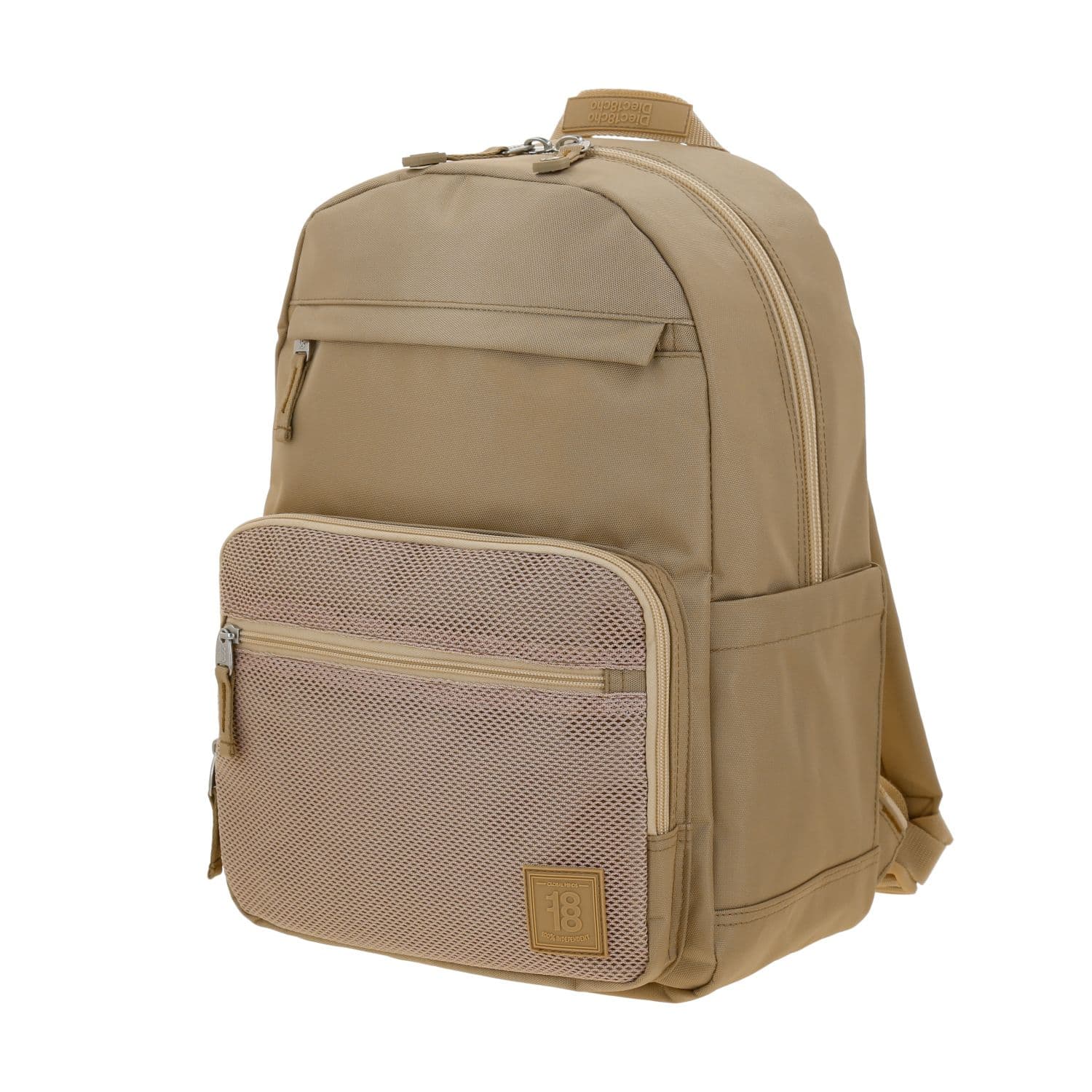 Mochila juvenil 1818 by Chenson beige con compartimentos amplios 2