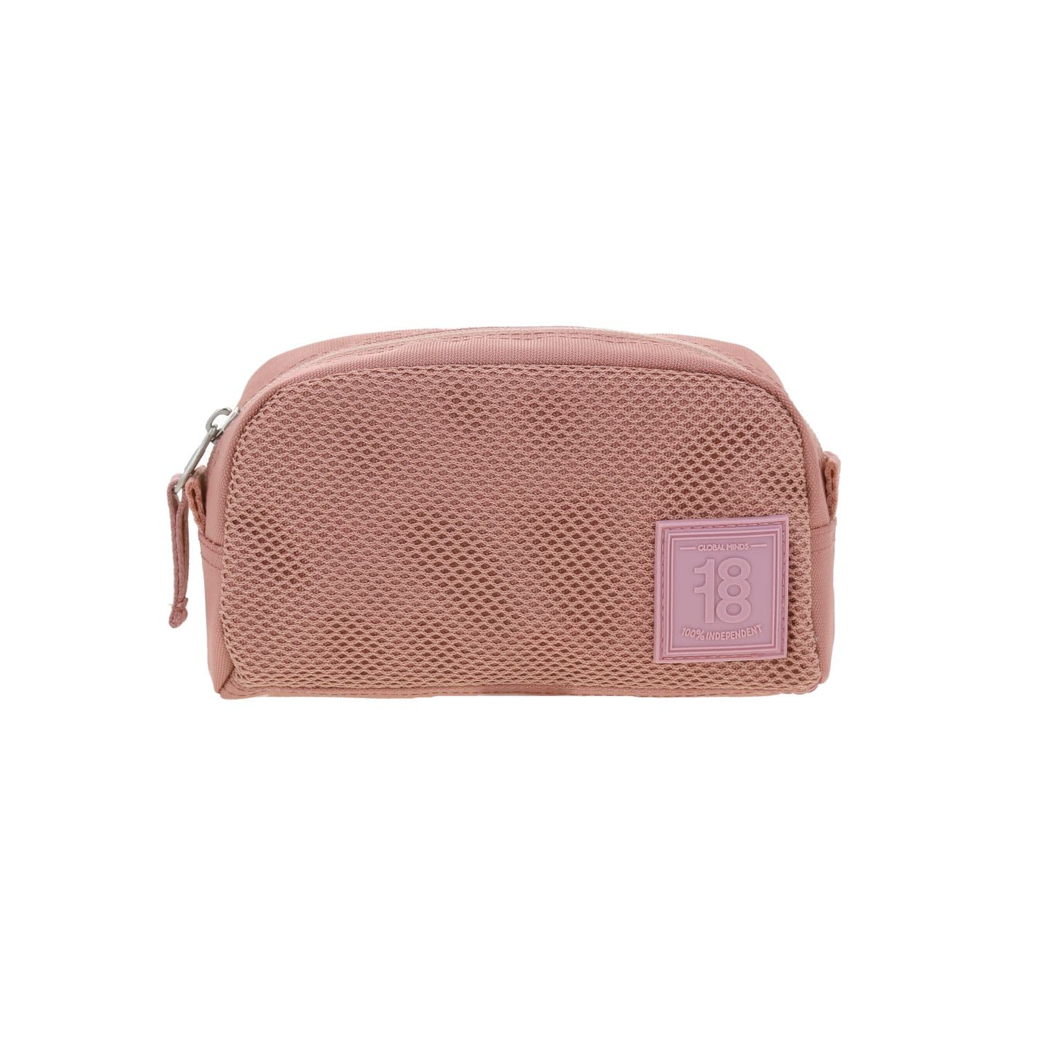 Lapicera juvenil 1818 by Chenson café/oro rosa con amplio compartimento