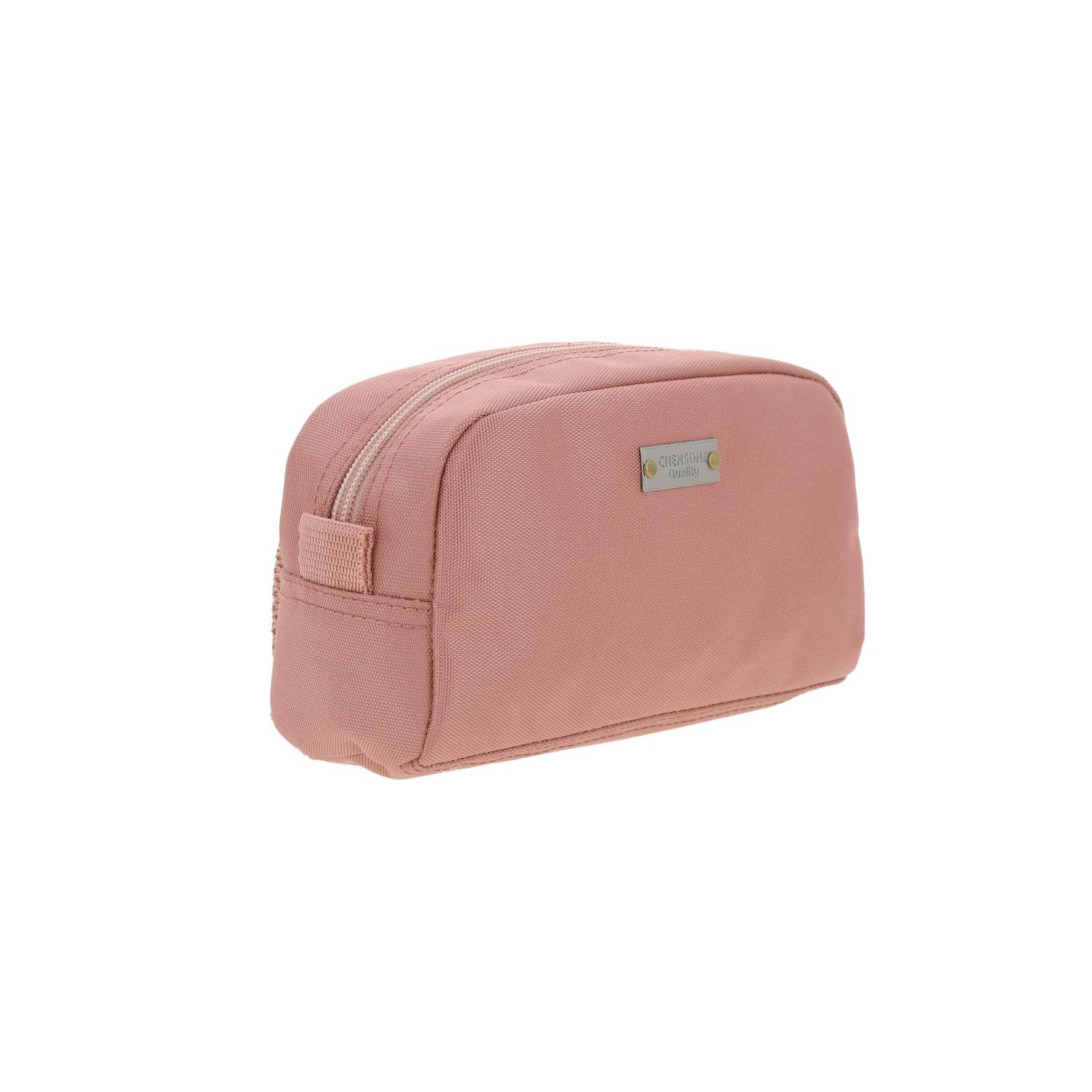 Lapicera juvenil 1818 by Chenson café/oro rosa con amplio compartimento 3