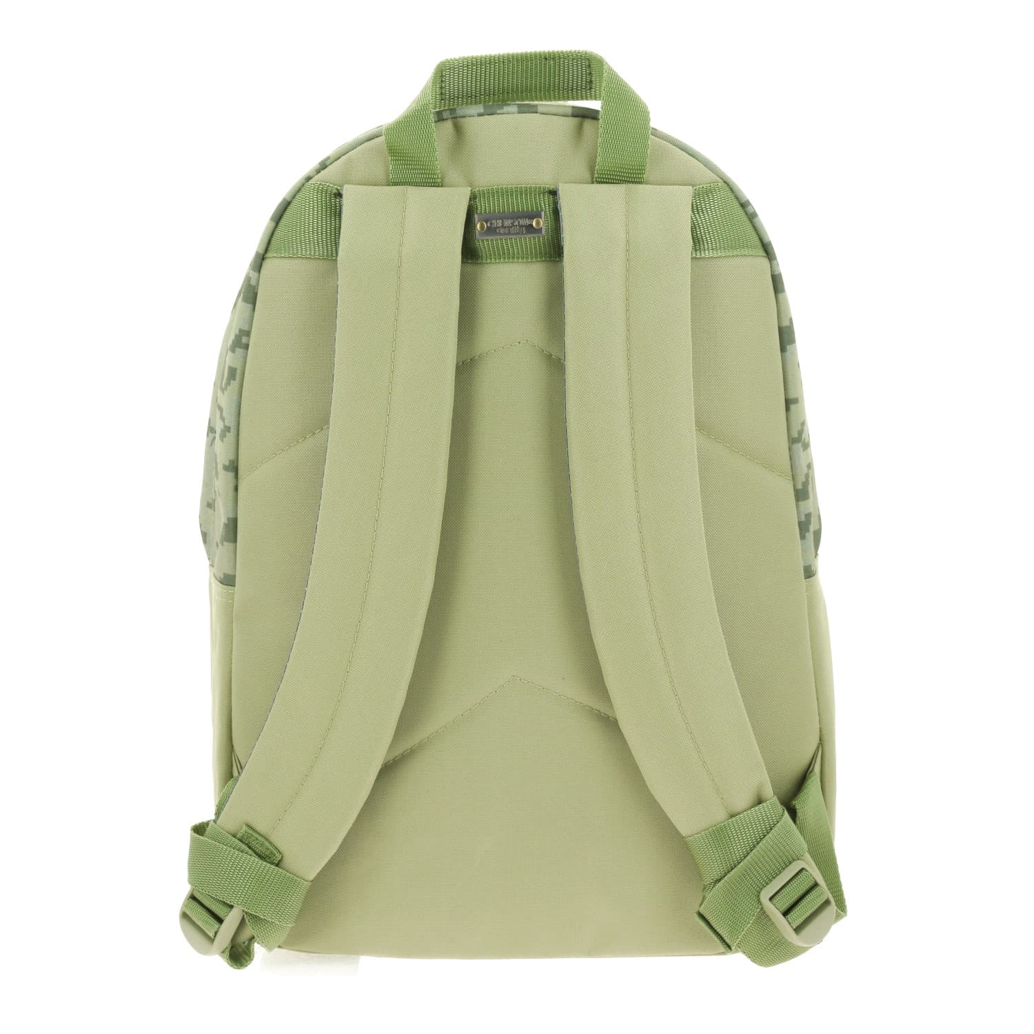 Mochila escolar juvenil 1818 by Chenson color verde seco con amplio compartimento 4