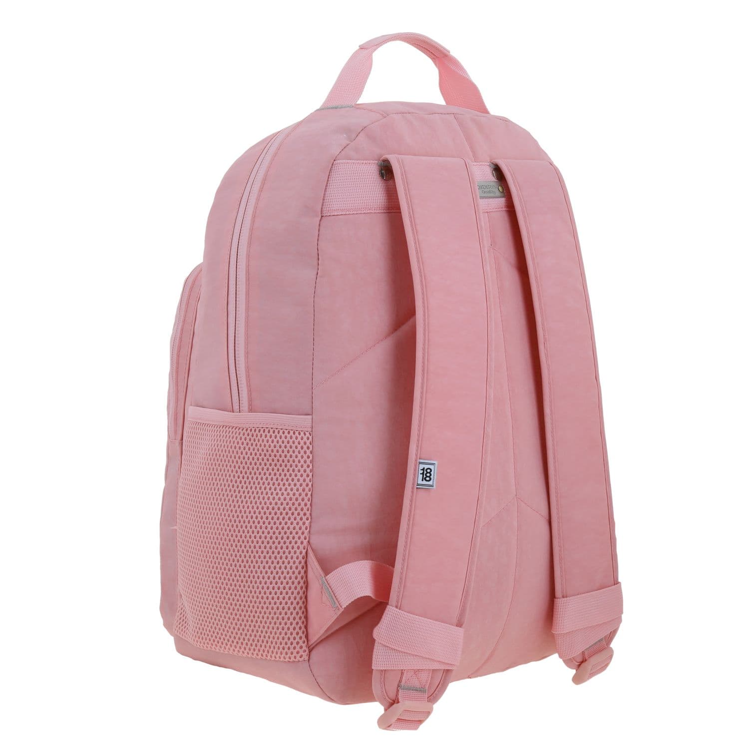 Mochila escolar juvenil 1818 by Chenson Rosa con amplio compartimento 3