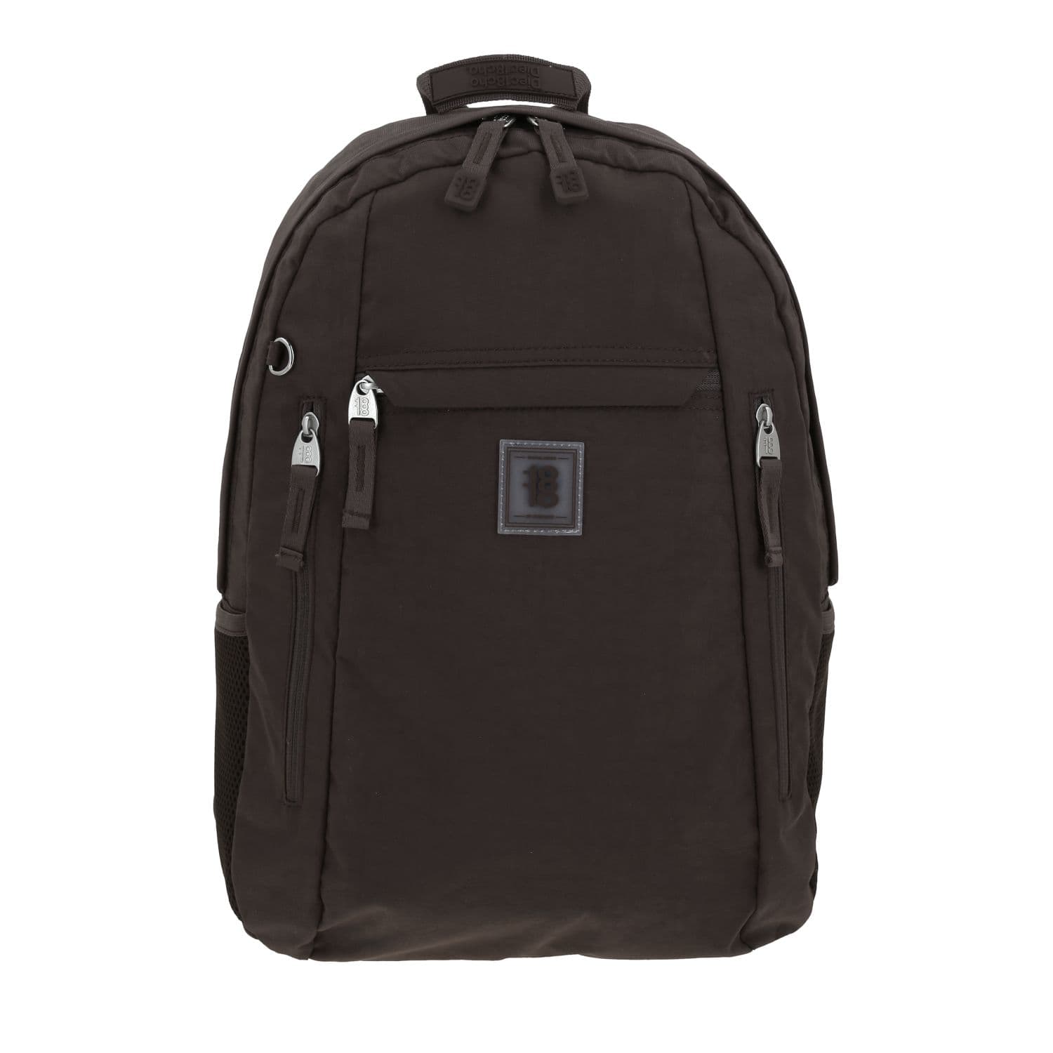 Mochila escolar juvenil 1818 by Chenson color café con amplios compartimentos