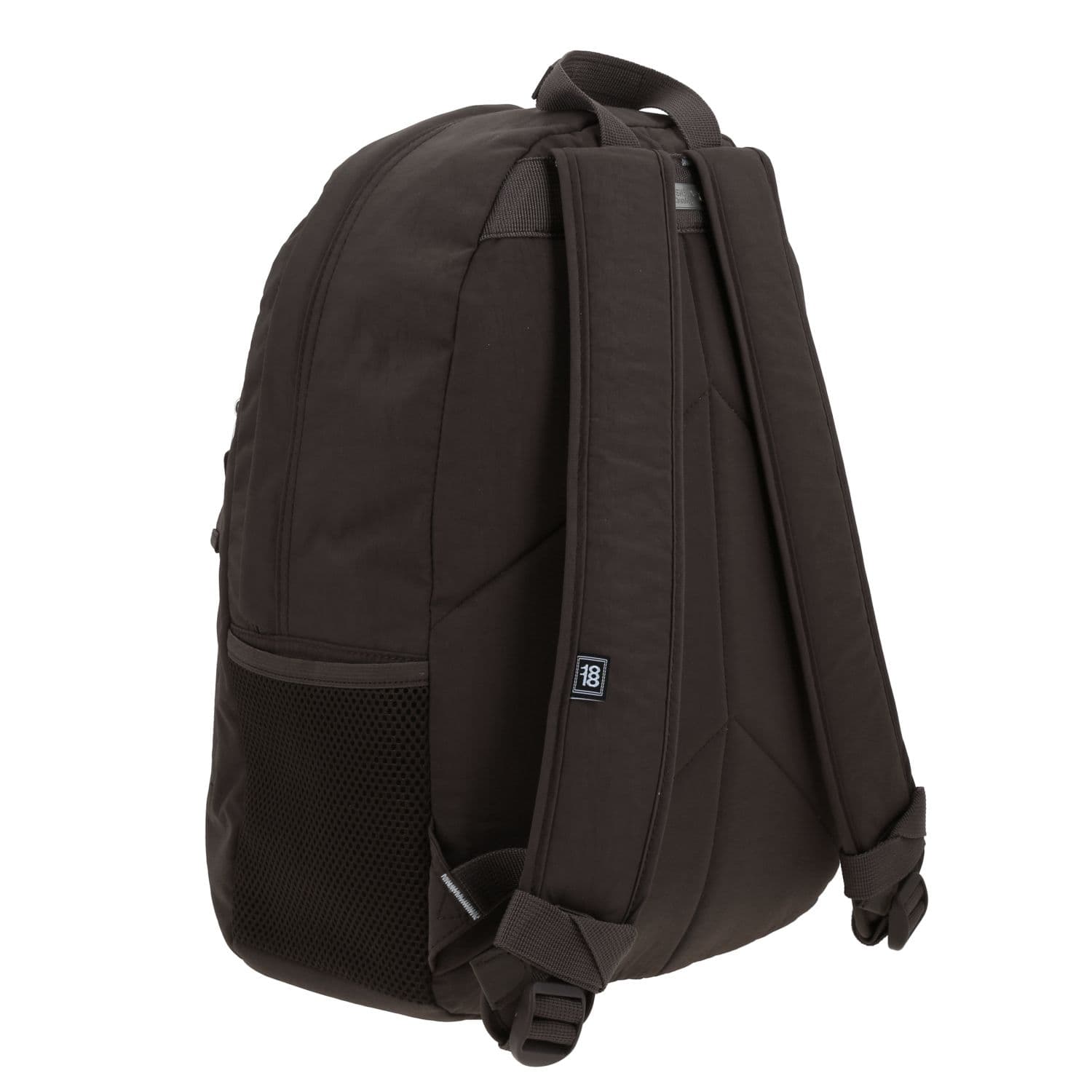 Mochila escolar juvenil 1818 by Chenson color café con amplios compartimentos 3