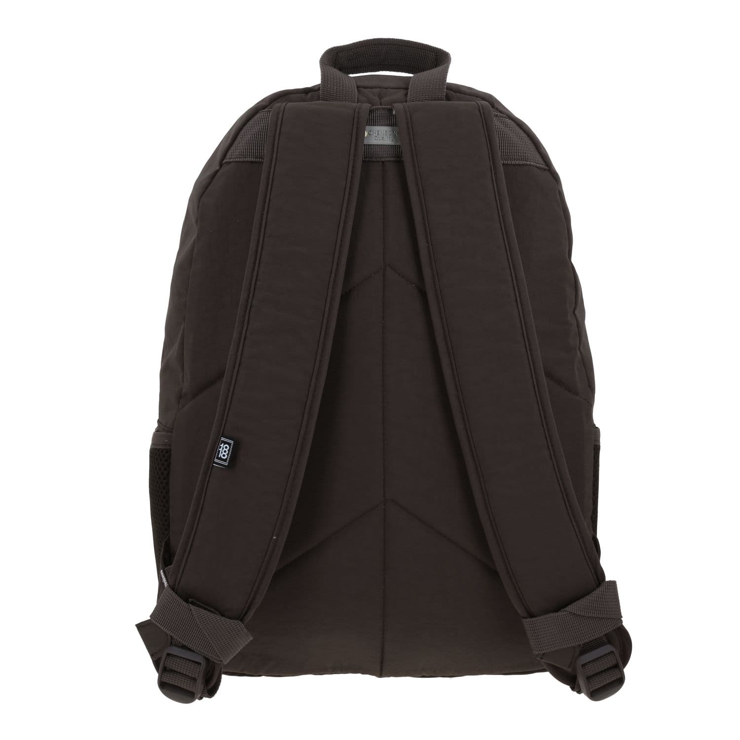 Mochila escolar juvenil 1818 by Chenson color café con amplios compartimentos 4