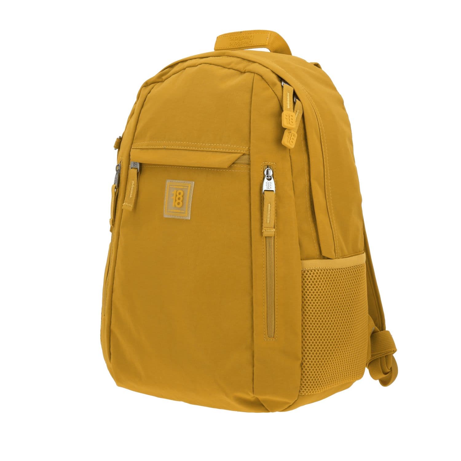 Mochila escolar juvenil 1818 by Chenson color amarillo - Estilo y funcionalidad 2