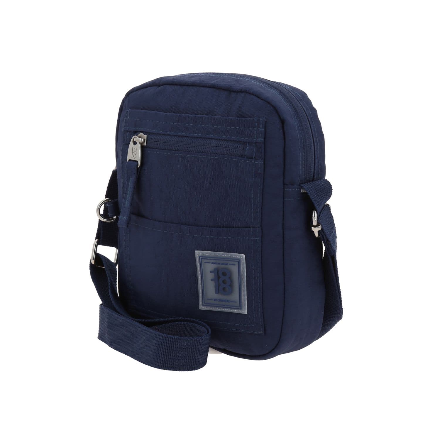 Bolsa de Lado 1818 by Chenson Azul Marino Juvenil con Múltiples Bolsillos 2