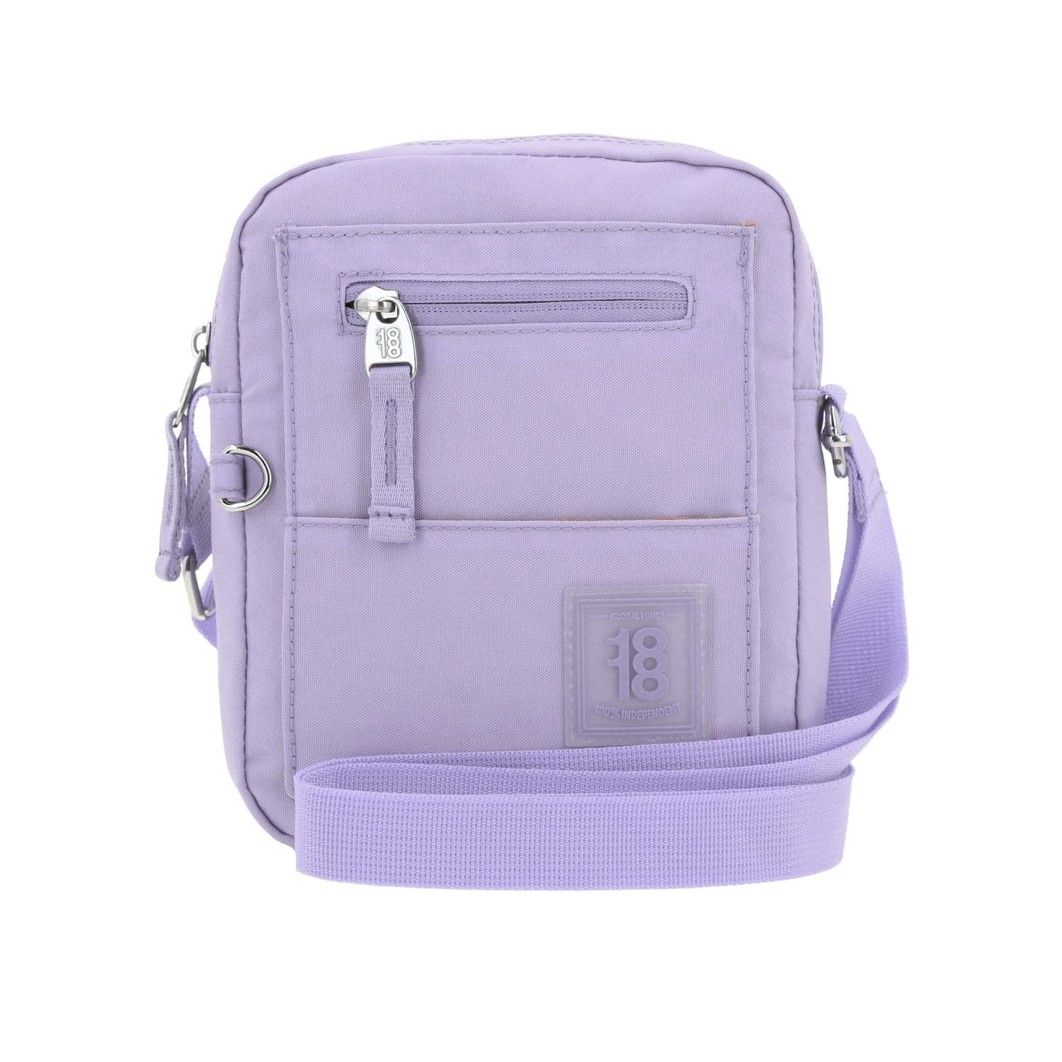 Bolsa de Lado juvenil 1818 by Chenson Violeta con múltiples bolsillos