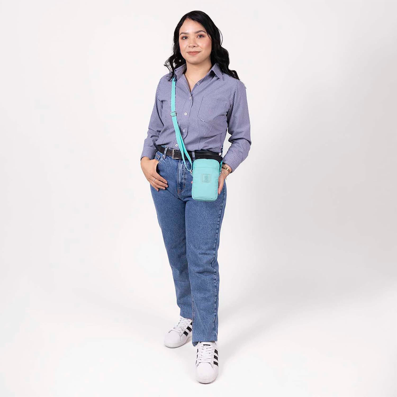 Bolsa de Lado Turquesa 1818 by Chenson | Estilo y Funcionalidad Juvenil - vista 2