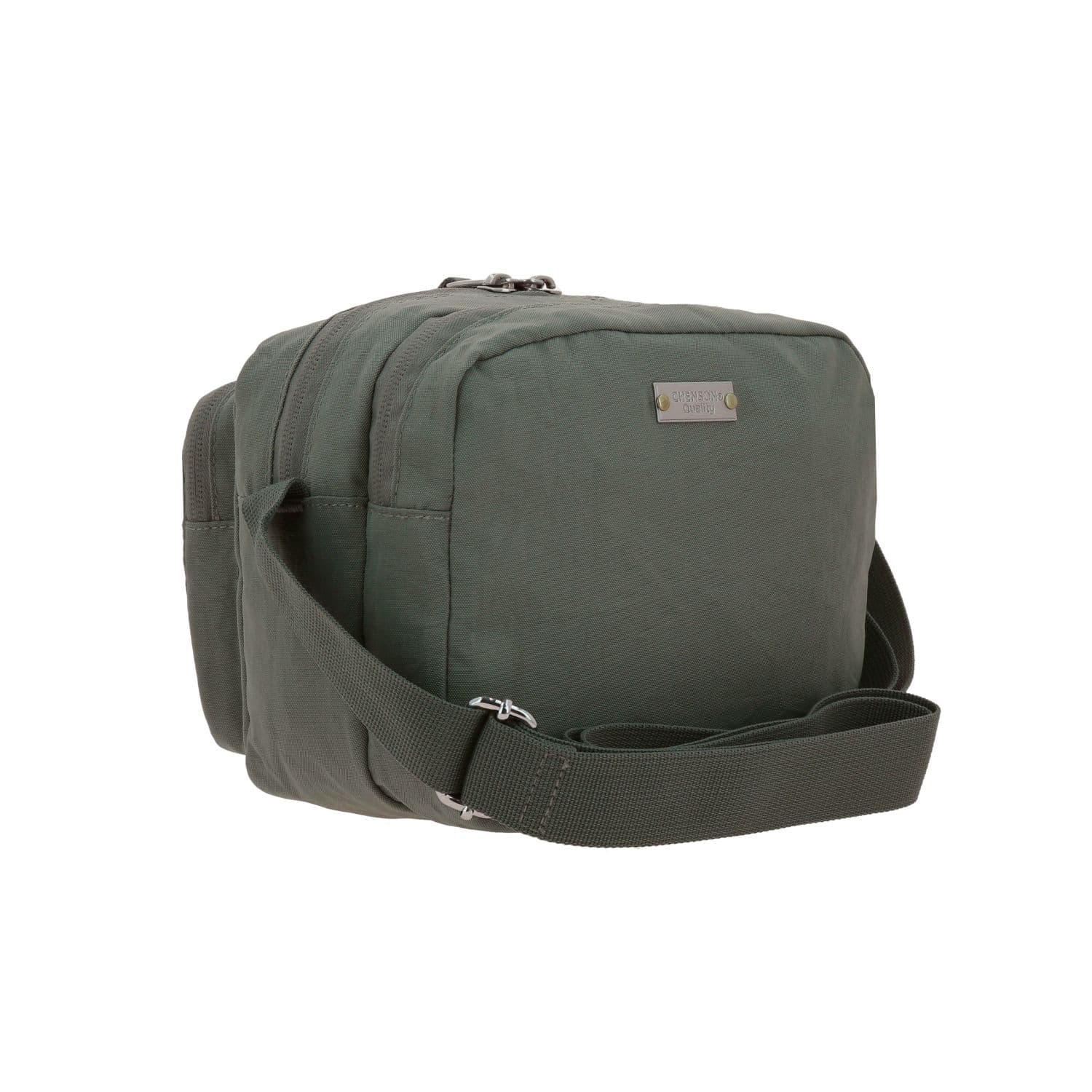 Bolsa de Lado 1818 by Chenson Verde Seco Juvenil y Funcional 3