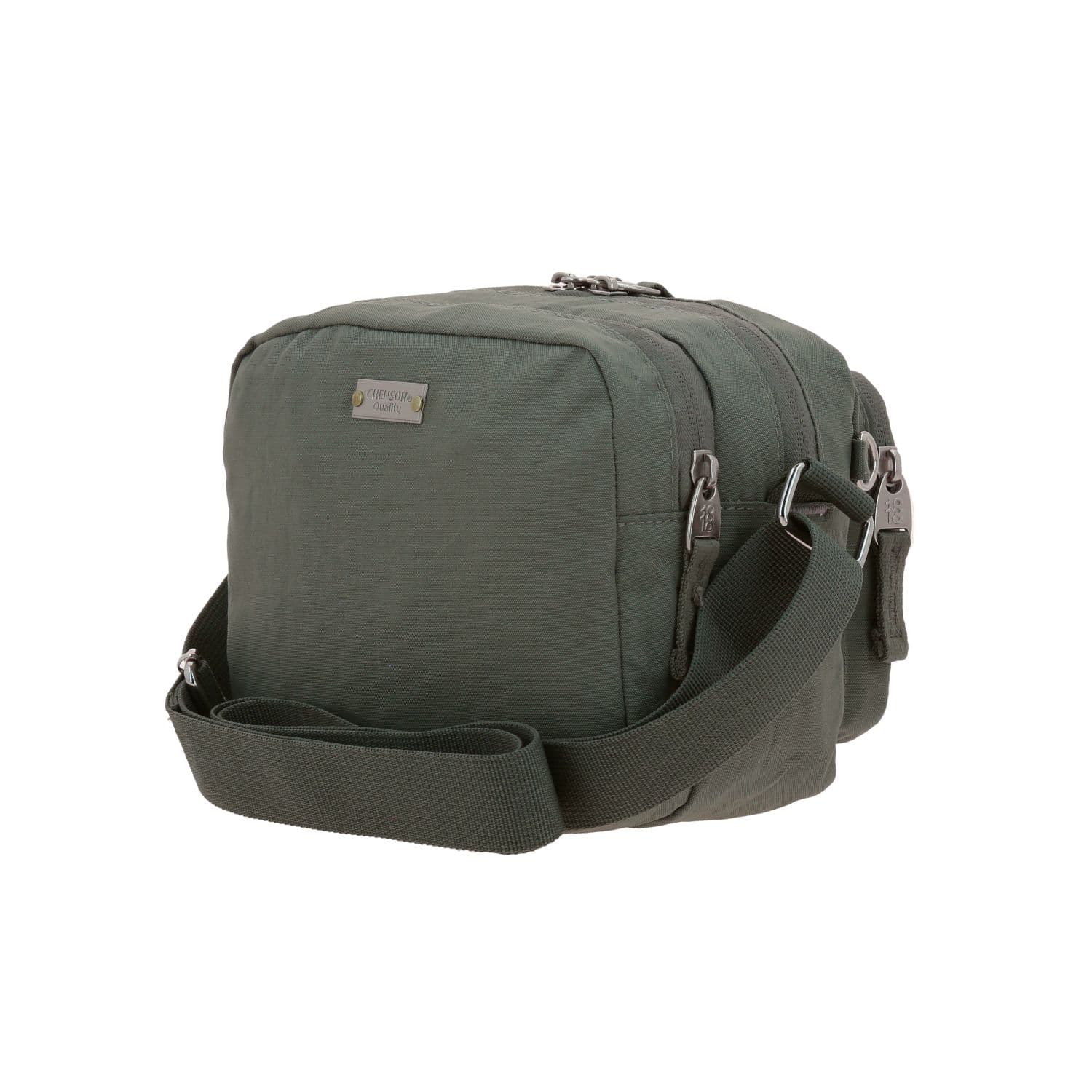 Bolsa de Lado 1818 by Chenson Verde Seco Juvenil y Funcional 5