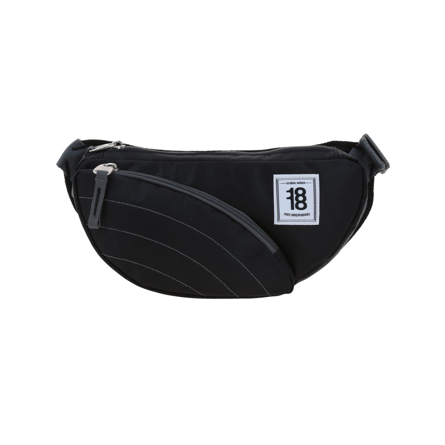 Cangurera negra 1818 by Chenson para dama - Estilo juvenil y funcionalidad