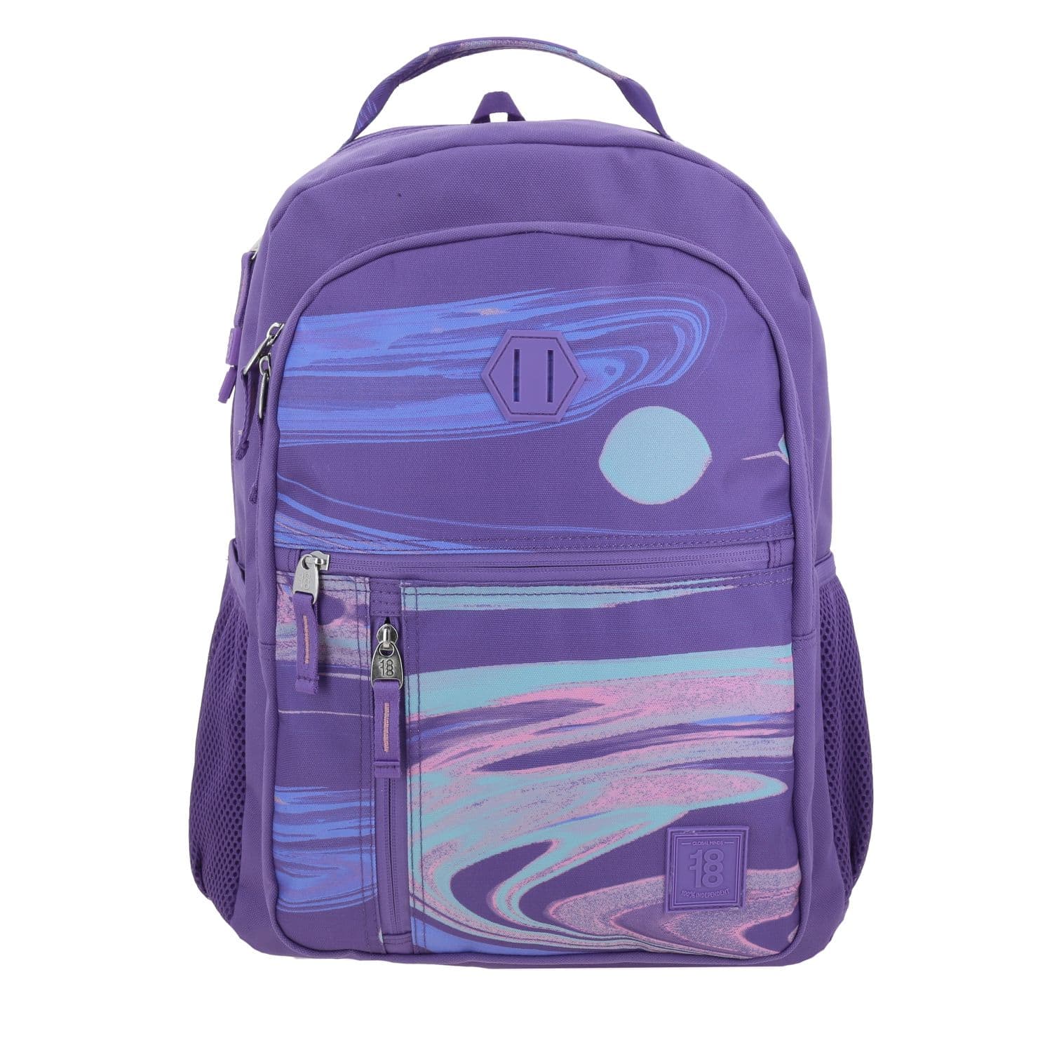 Mochila juvenil 1818 by Chenson Violeta con amplio compartimento