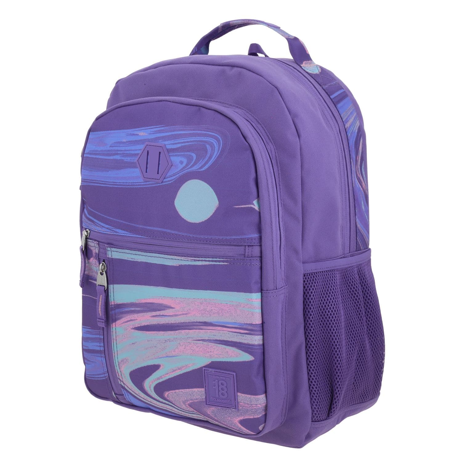 Mochila juvenil 1818 by Chenson Violeta con amplio compartimento 2